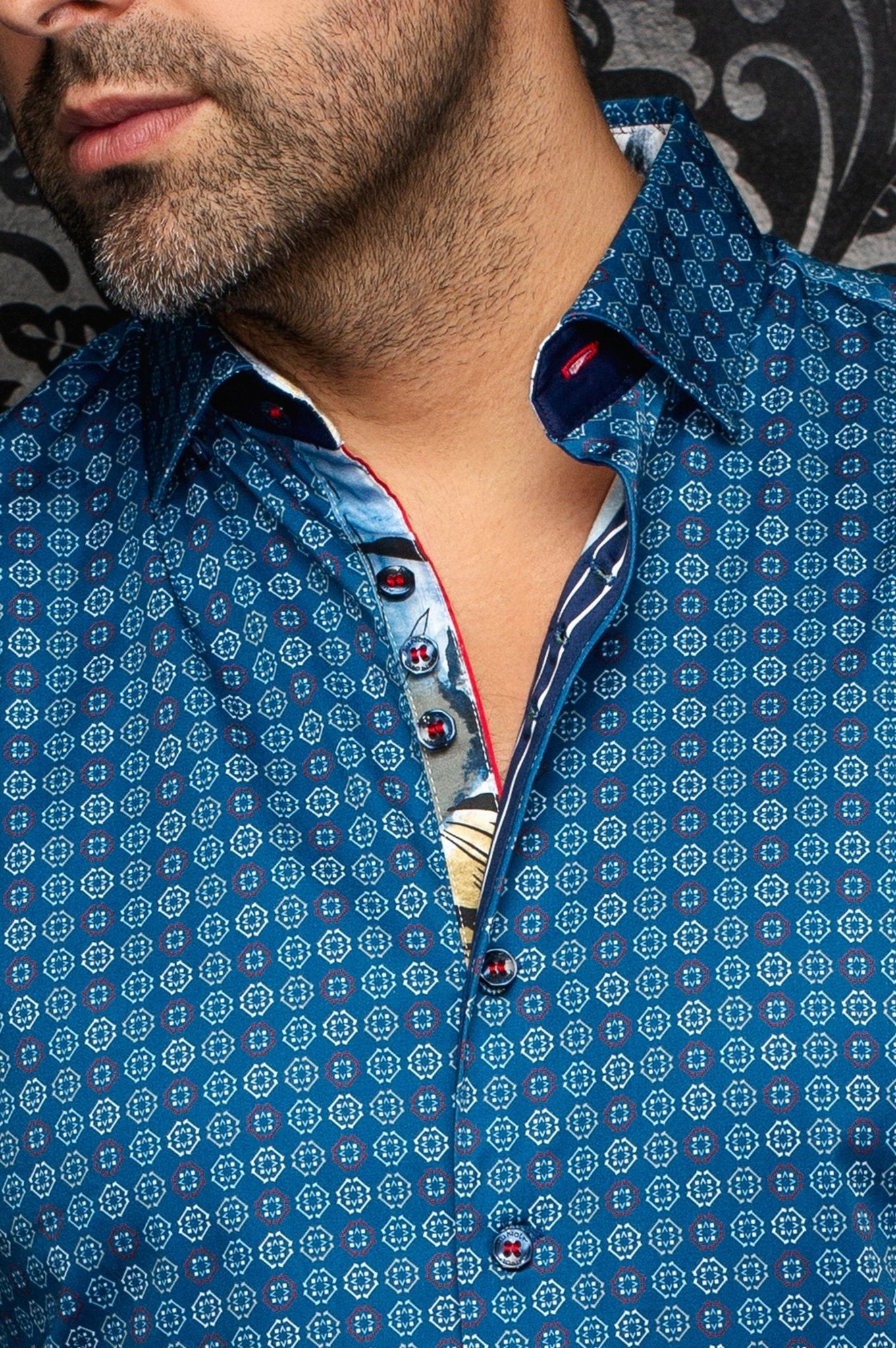 CHEMISE | SKYDALE, Deep Blue - AU NOIR