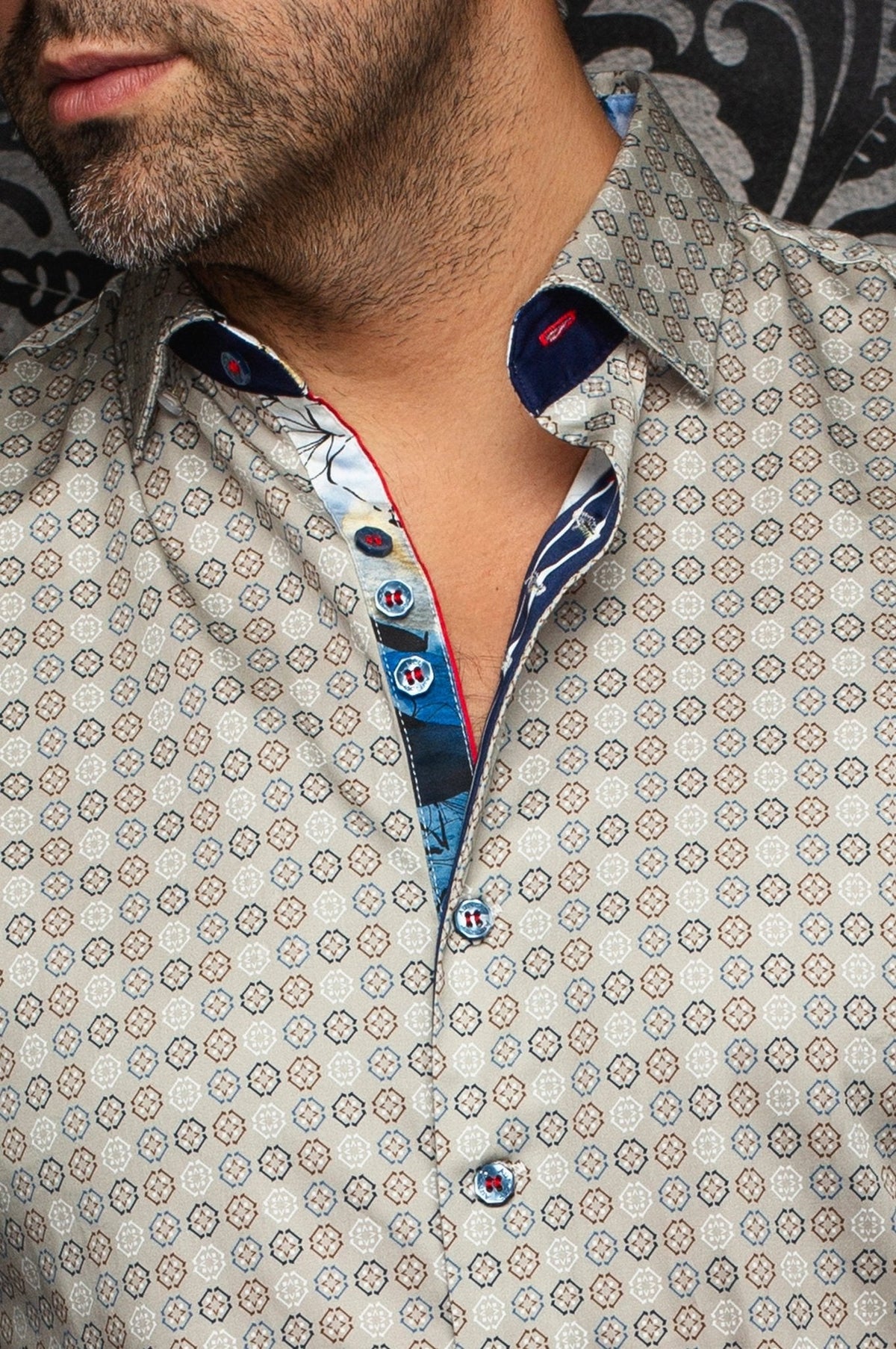 CHEMISE | SKYDALE, Stone - AU NOIR