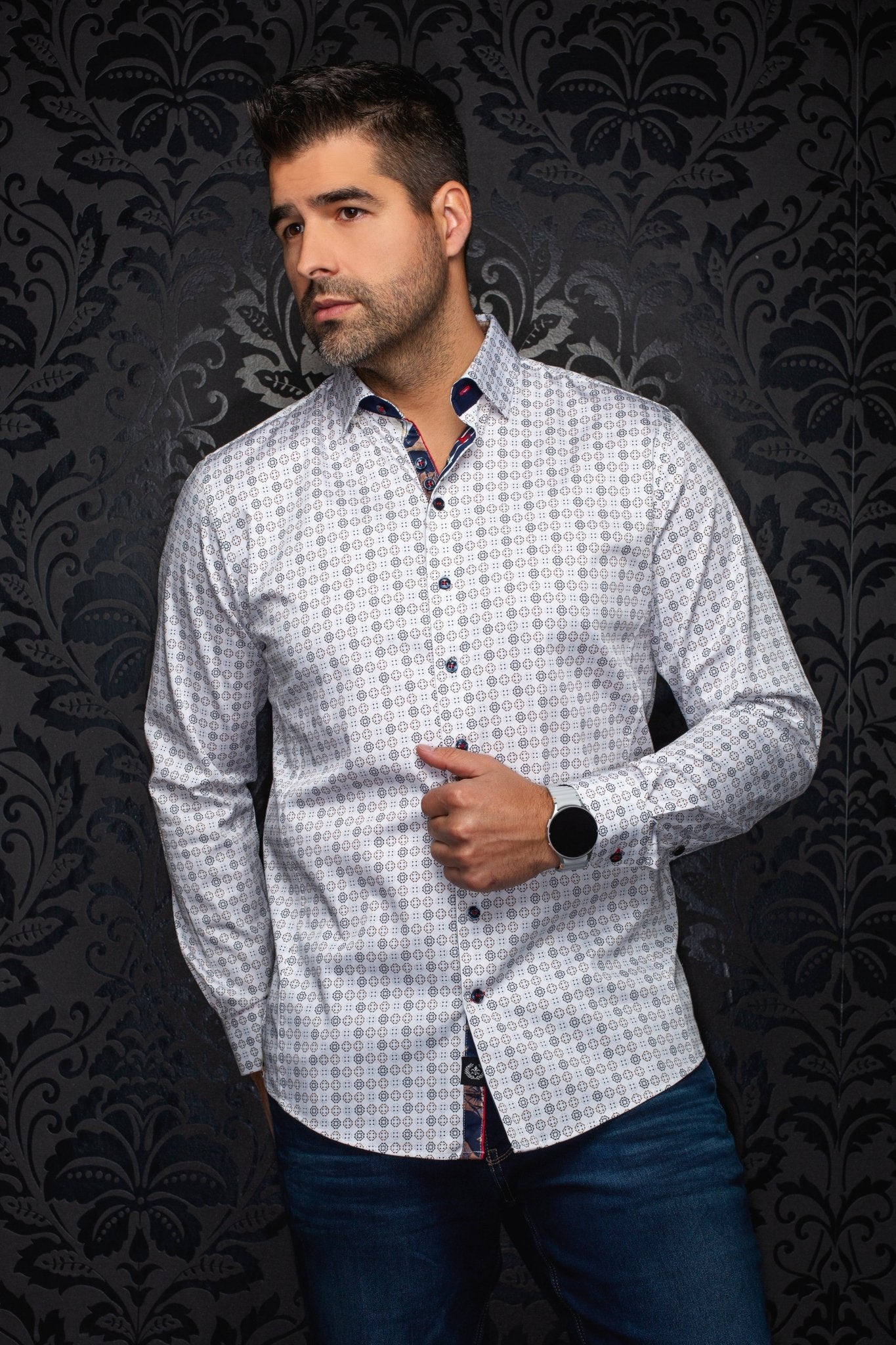 CHEMISE | SKYDALE, White - AU NOIR