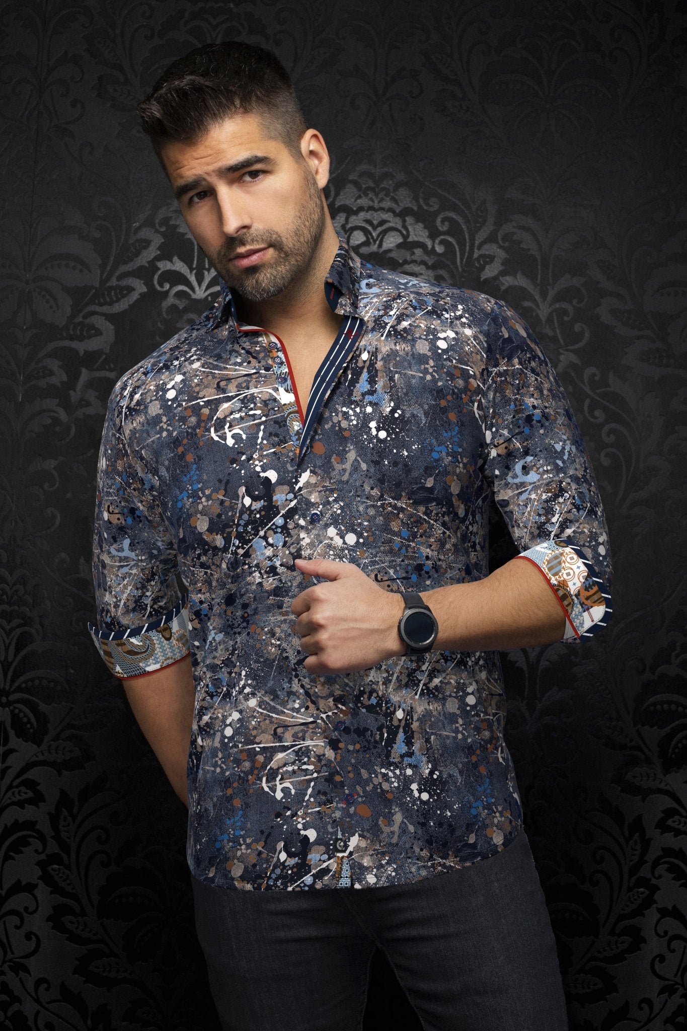 CHEMISE | STAPELTON, Denim - AU NOIR