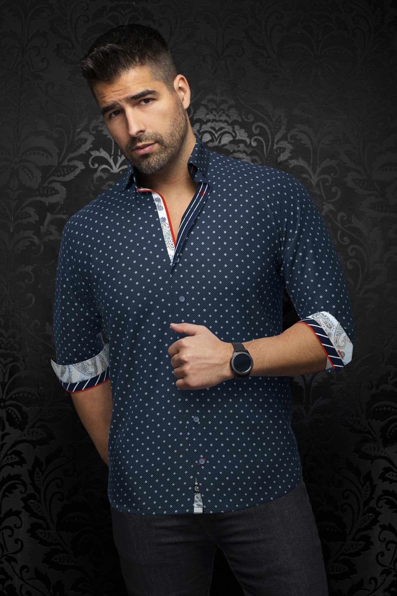 CHEMISE | STARSCREAM, Navy - AU NOIR