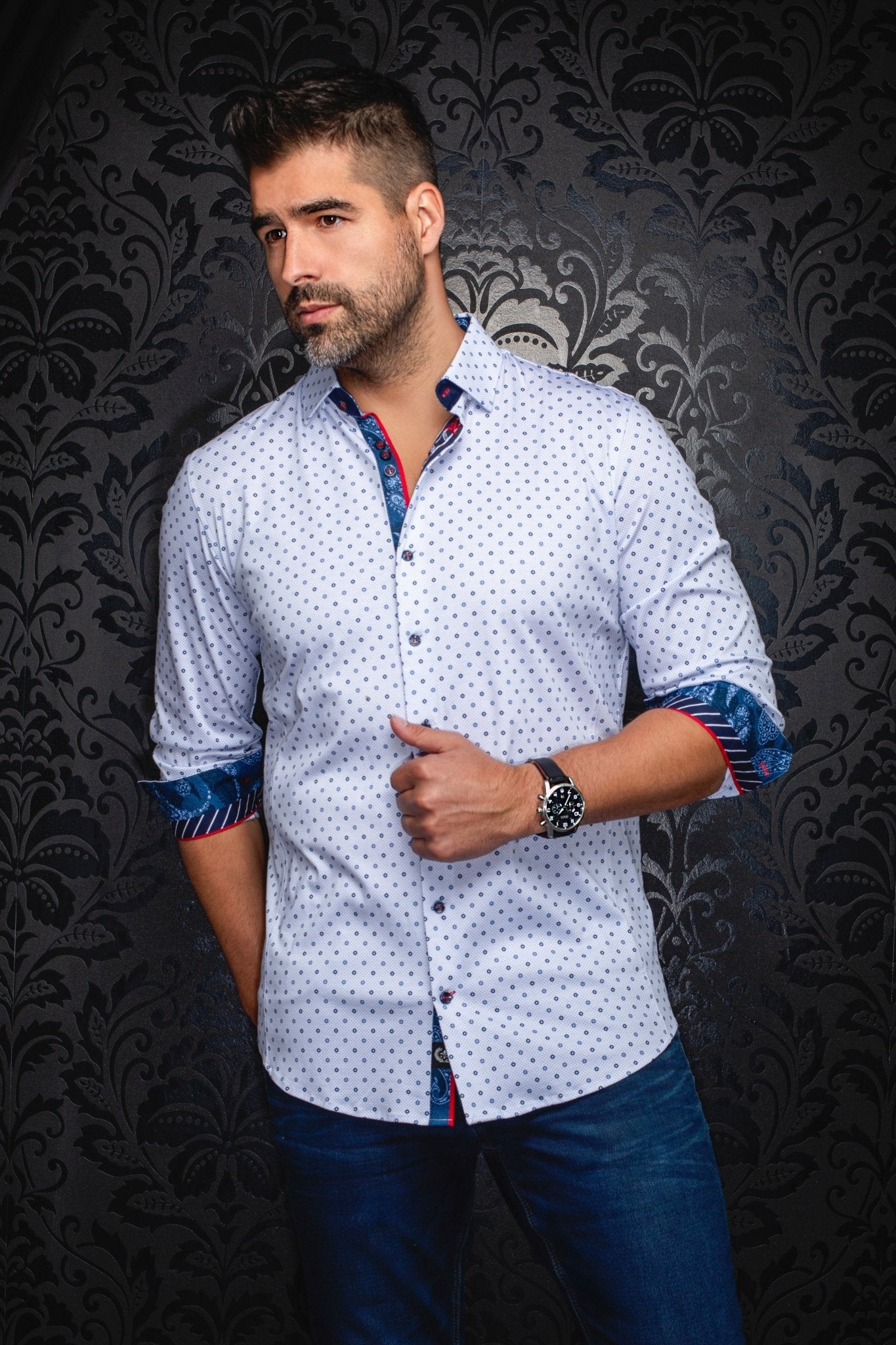 CHEMISE | STARSCREAM, White - AU NOIR