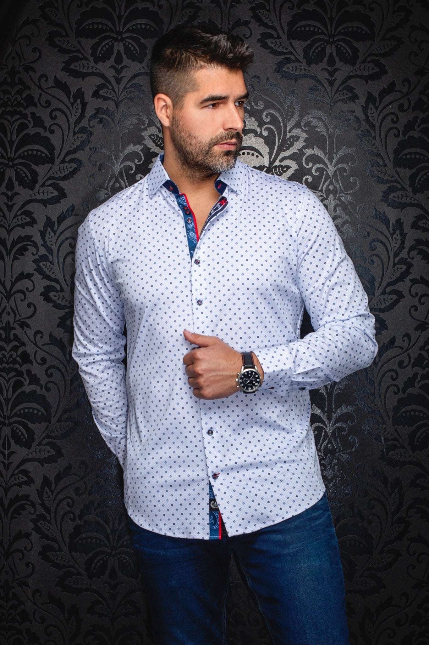 CHEMISE | STARSCREAM, White - AU NOIR