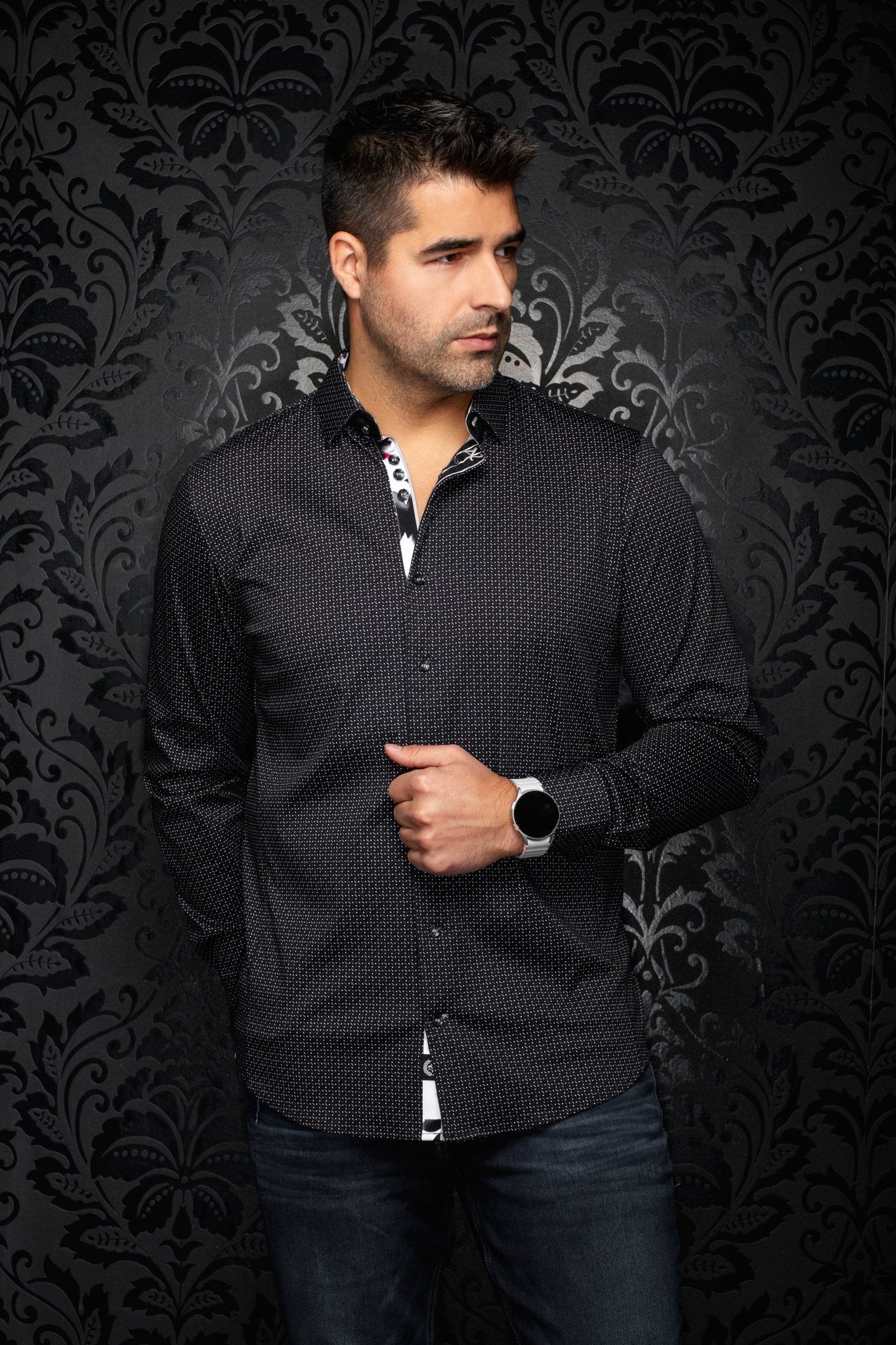 CHEMISE | STONEHILL, Black - AU NOIR