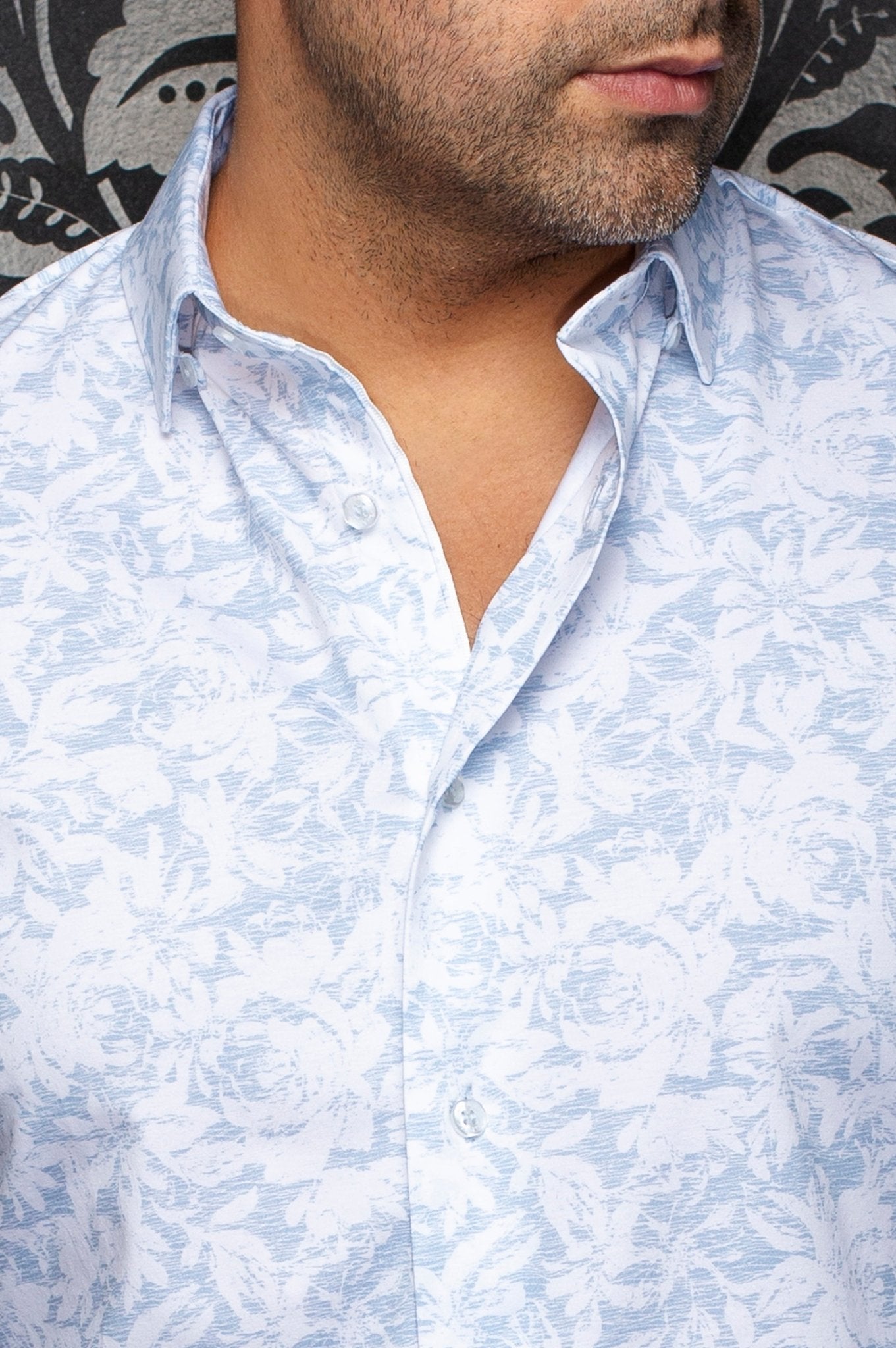 CHEMISE | TERRELL, Light Blue - AU NOIR