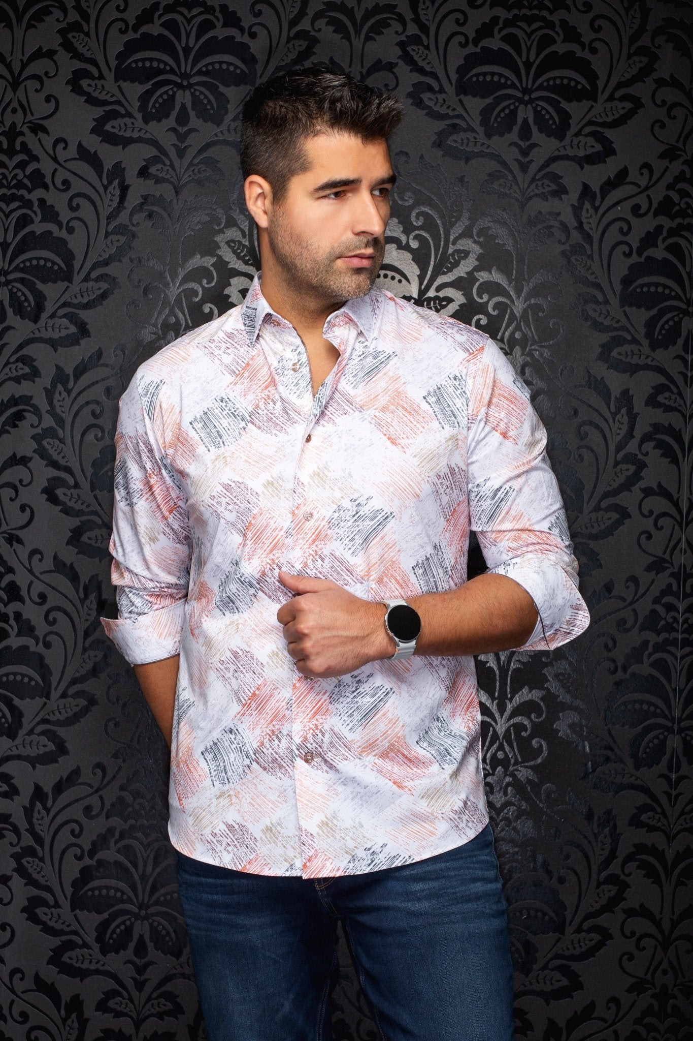 CHEMISE | TERRENCE, Multi - AU NOIR
