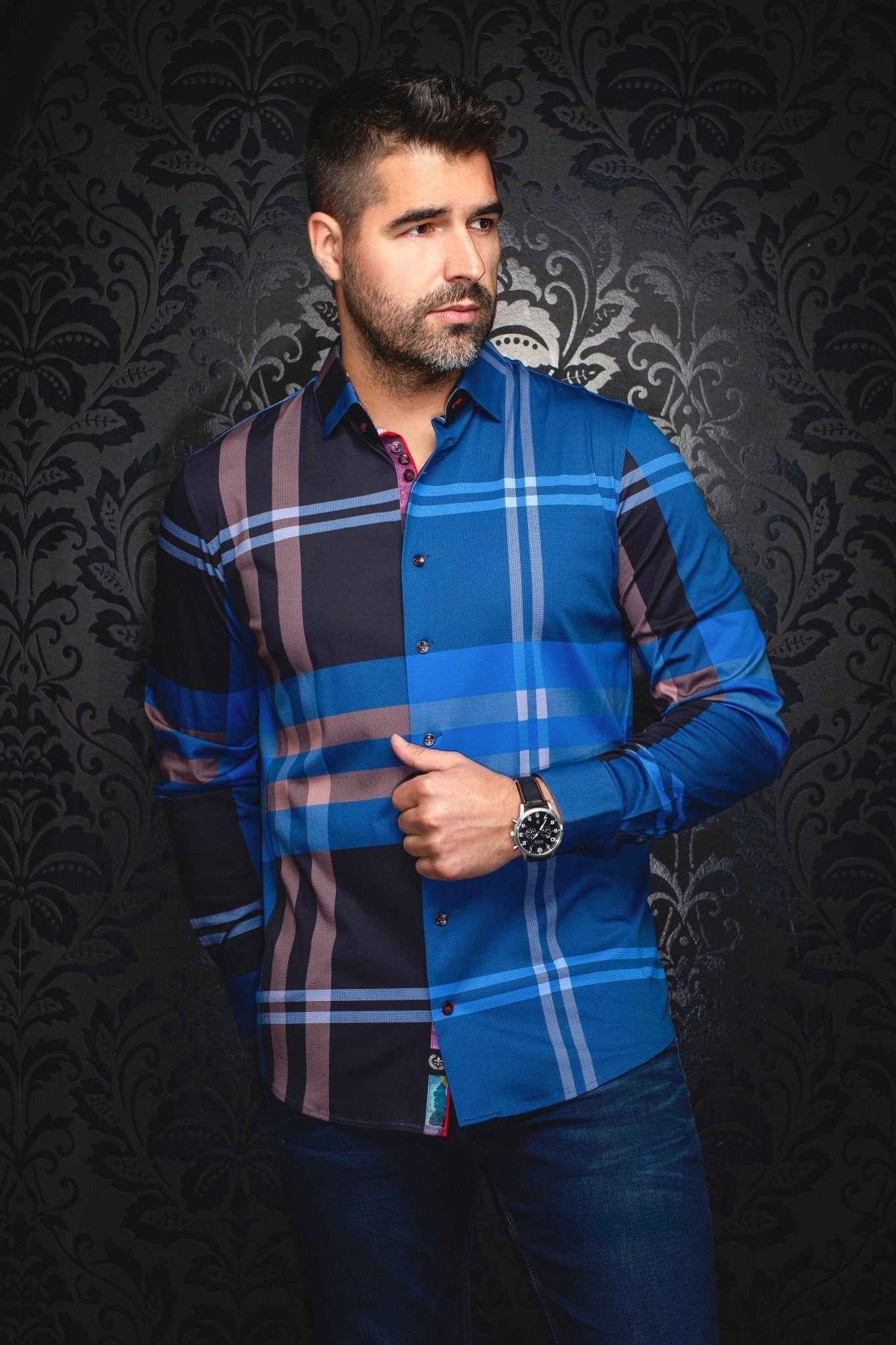 CHEMISE | VERDI, Indigo - AU NOIR