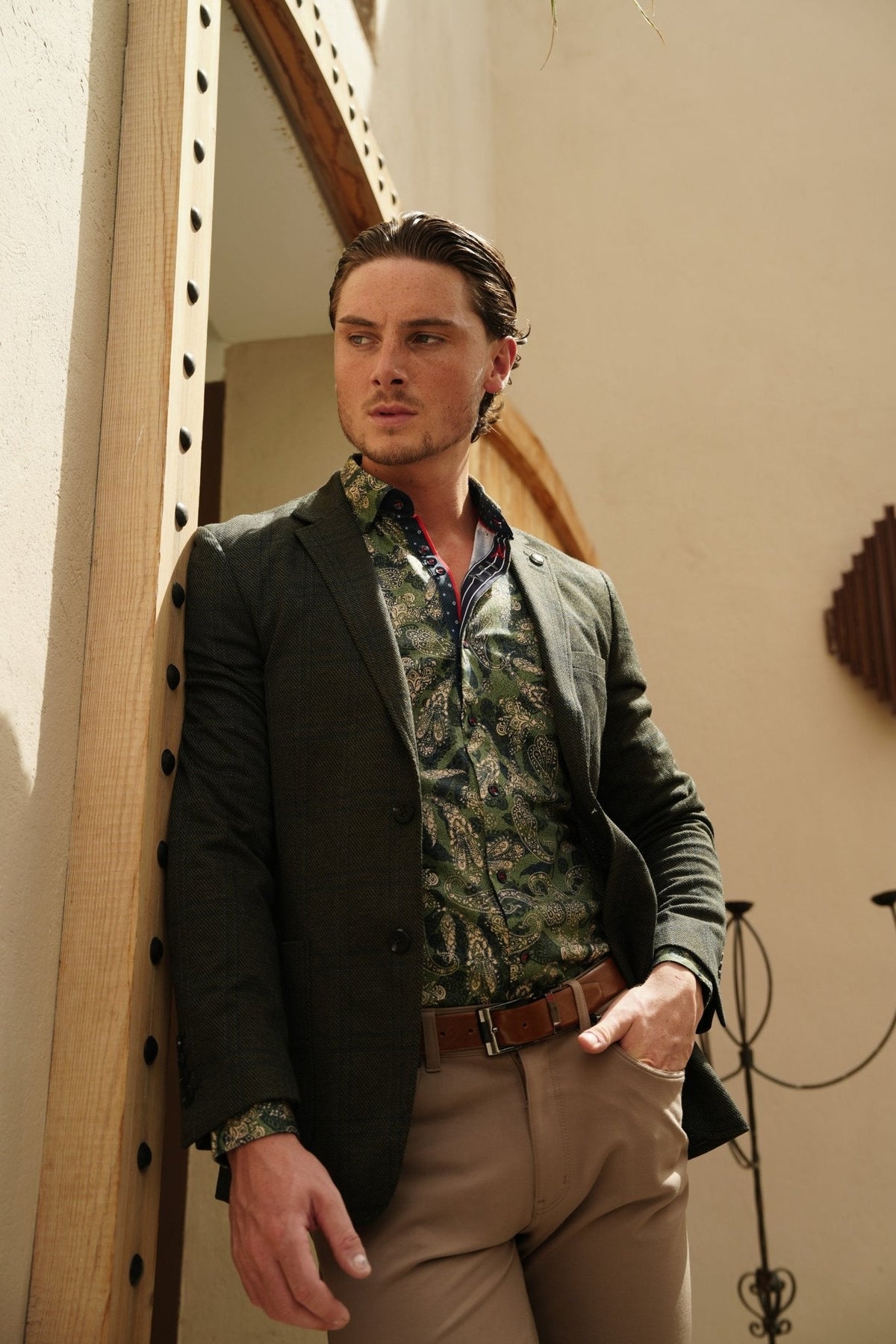 CHEMISE | VESPER, Olive - AU NOIR