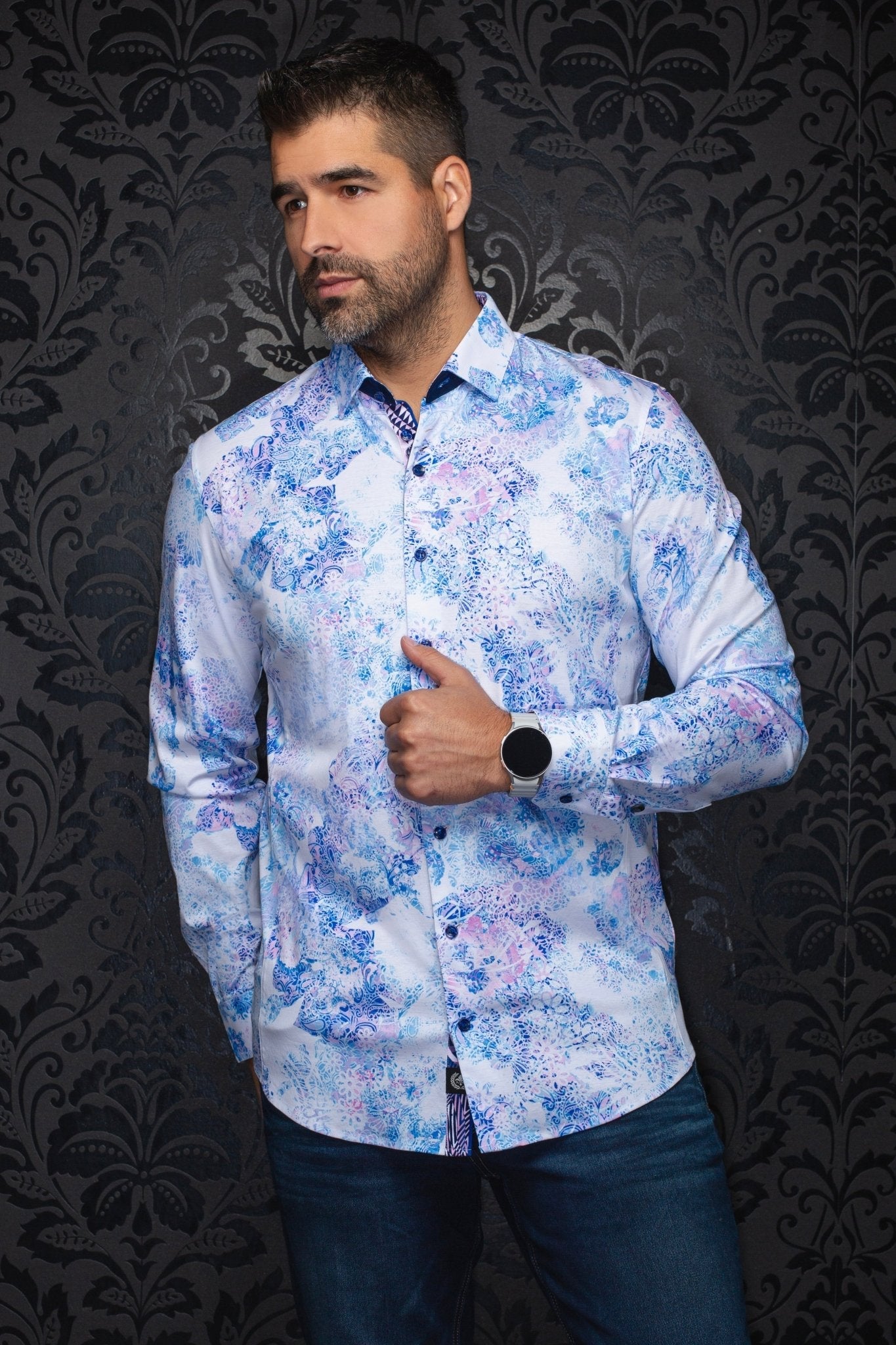 CHEMISE | WISTERIA, Pink - AU NOIR