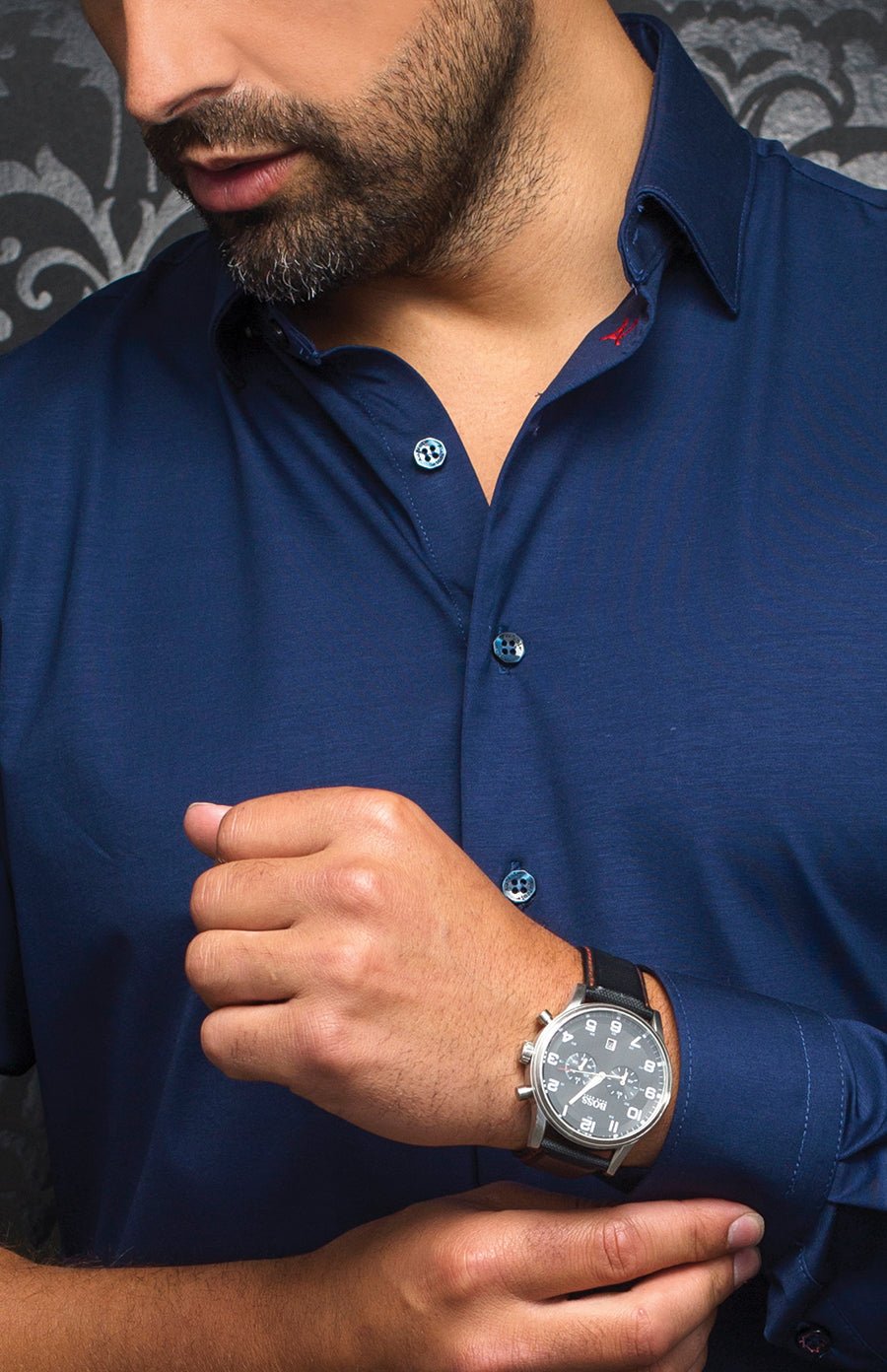 Fabriqué au Québec | ALEXANDER, Navy - AU NOIR