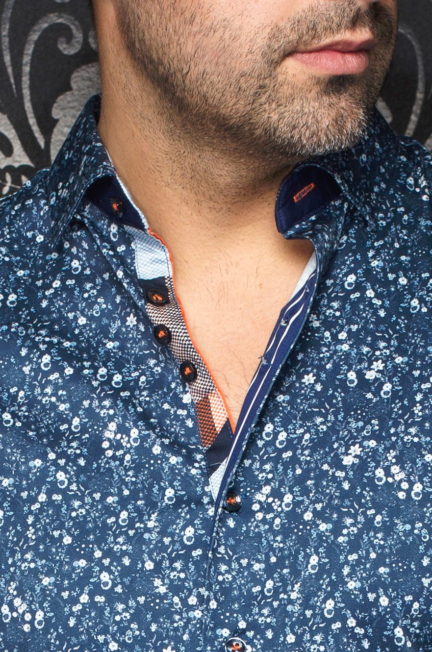 Manches Courtes | ALFIERI, Navy - AU NOIR