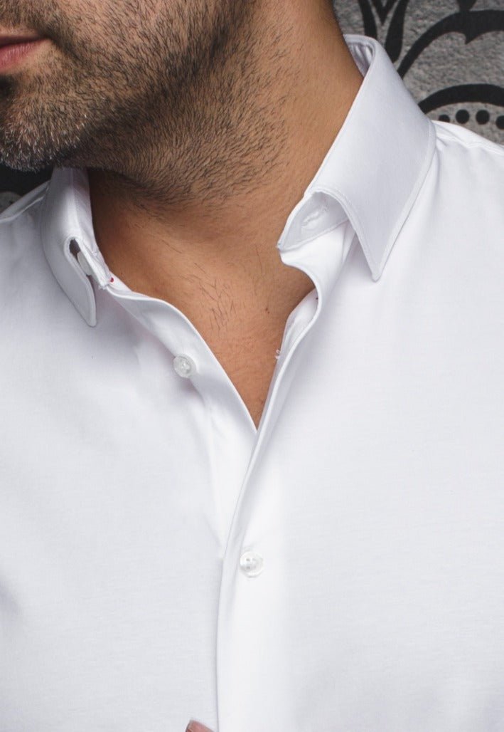 MANCHES COURTES EXTENSIBLE | ALEX-SLD, White - AU NOIR