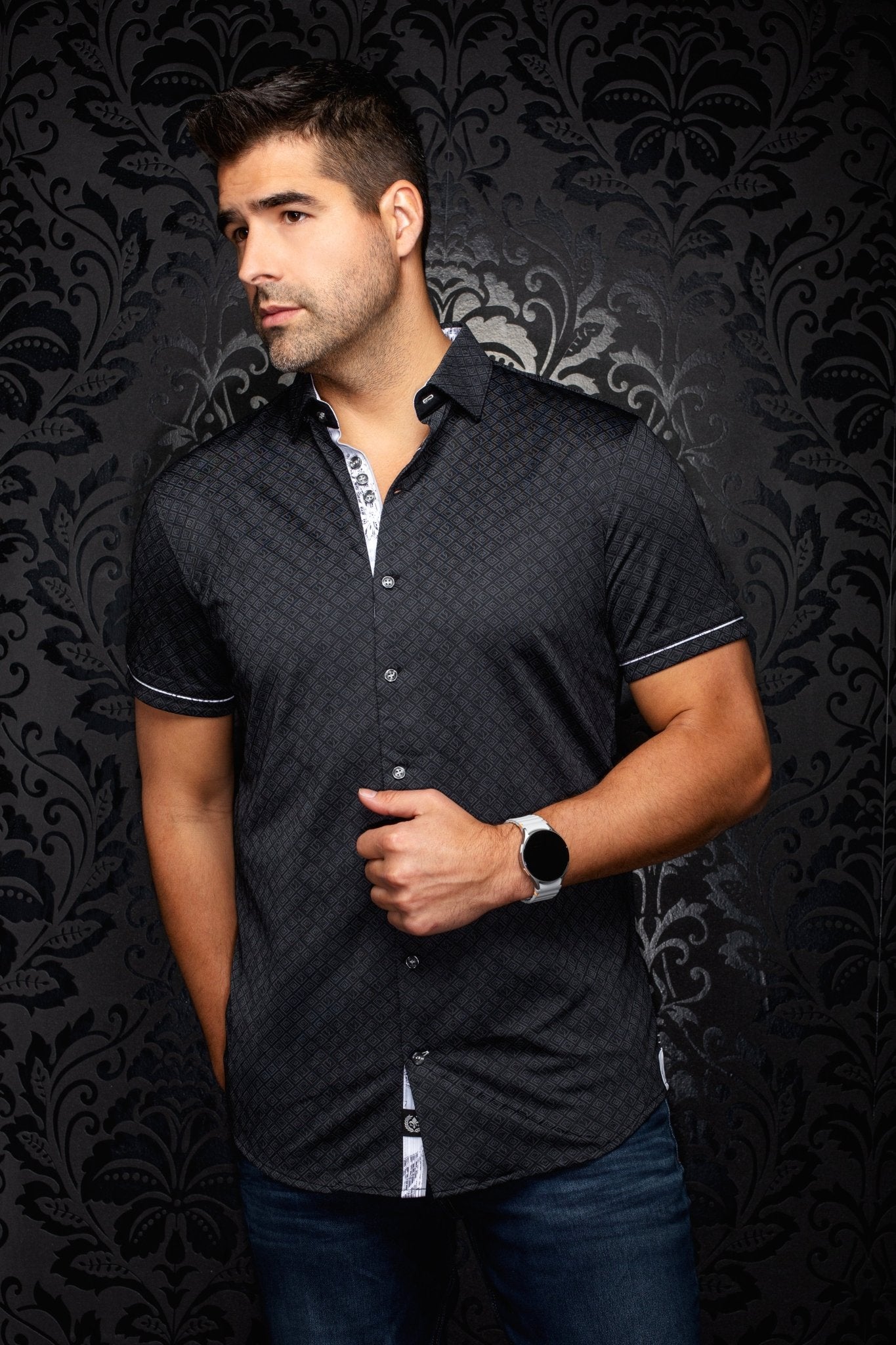 MANCHES COURTES EXTENSIBLE | ATACAMA, Black - AU NOIR