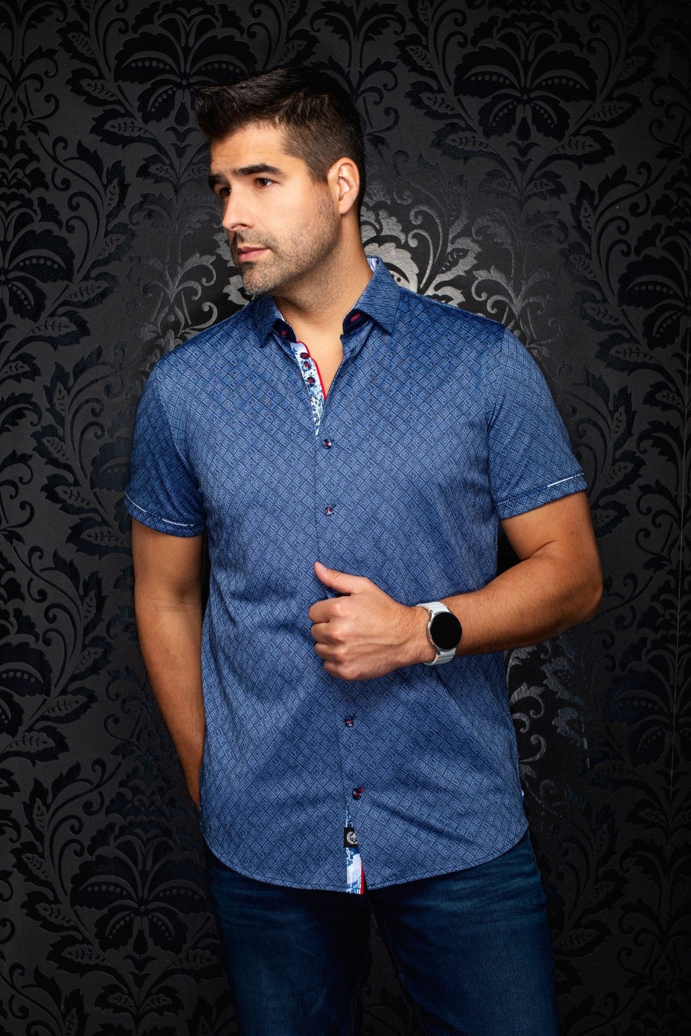 MANCHES COURTES EXTENSIBLE | ATACAMA, Navy - AU NOIR