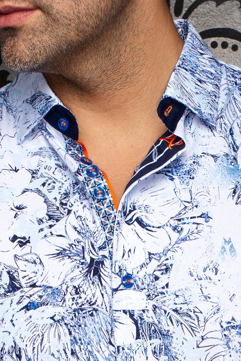 MANCHES COURTES EXTENSIBLE | MADEIRA, Light Blue - AU NOIR