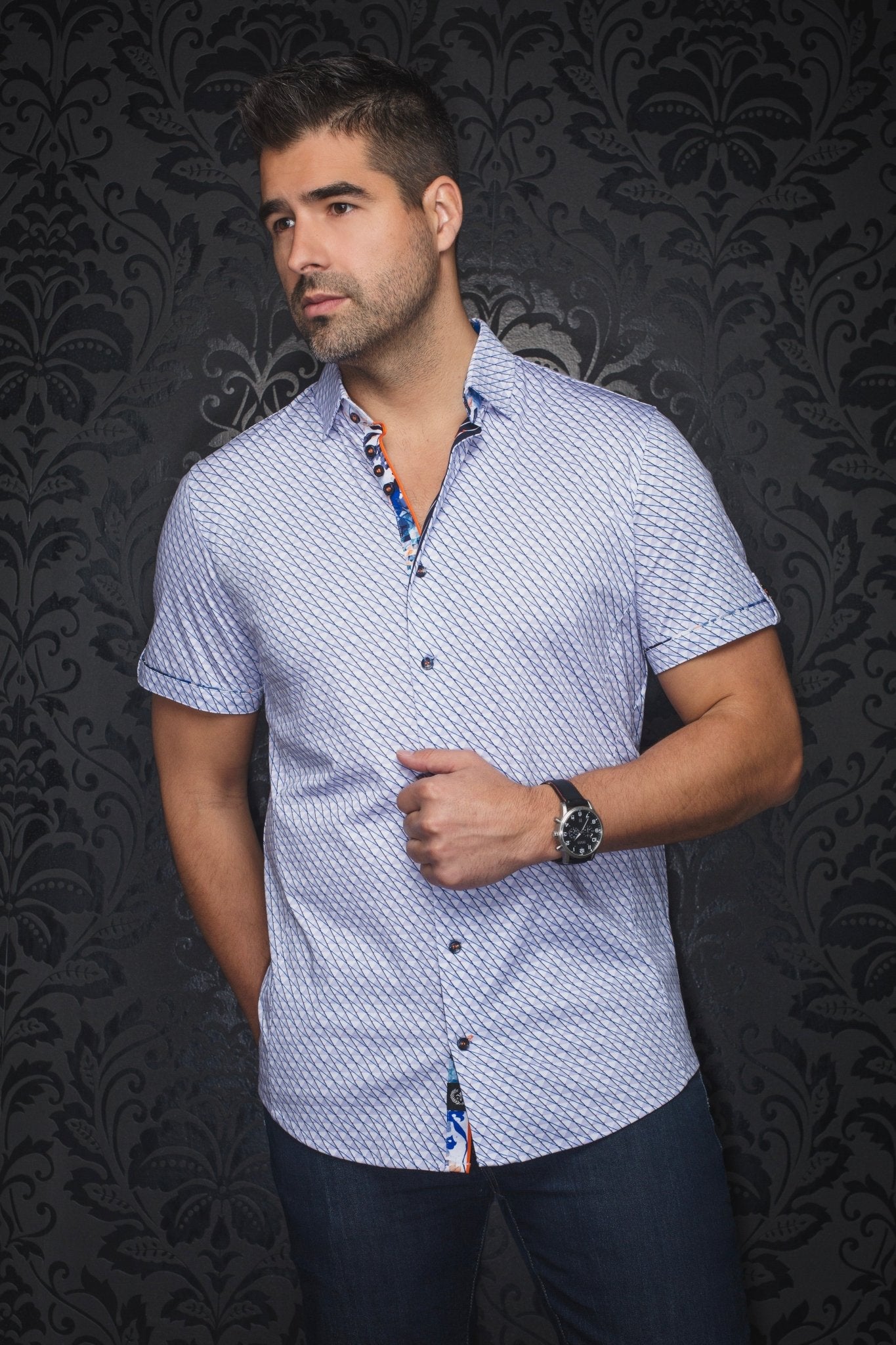 MANCHES COURTES EXTENSIBLE | PORTLAND, Lavender - AU NOIR