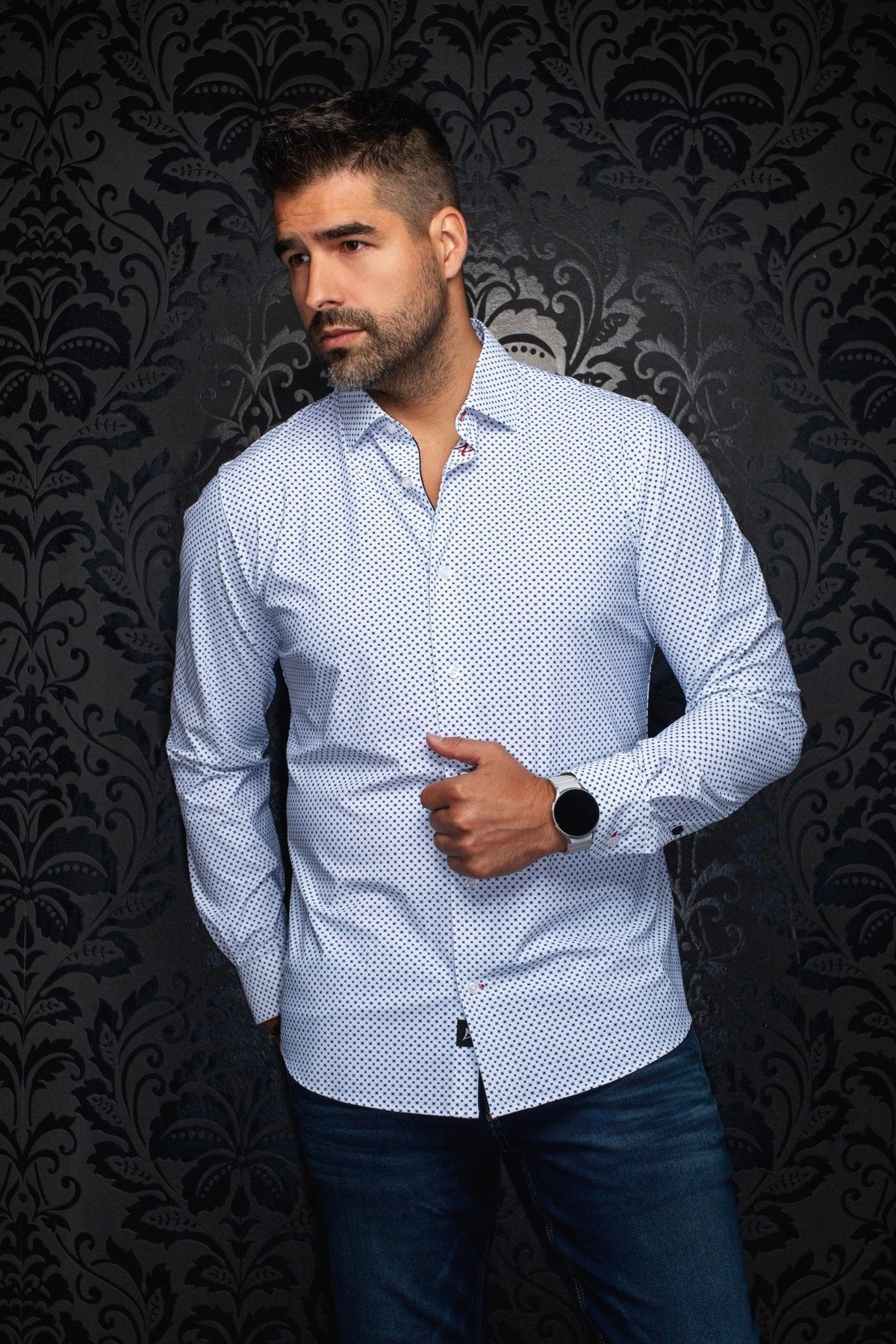 MANCHES LONGUES NYLON | NICOLAS CUBE, White - AU NOIR