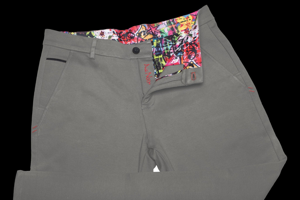 PANTALON | BERETTA, grey - AU NOIR