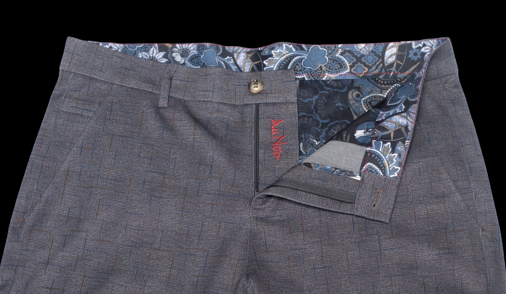 PANTALON | BERETTA-SIDNEY, Dark Grey - AU NOIR