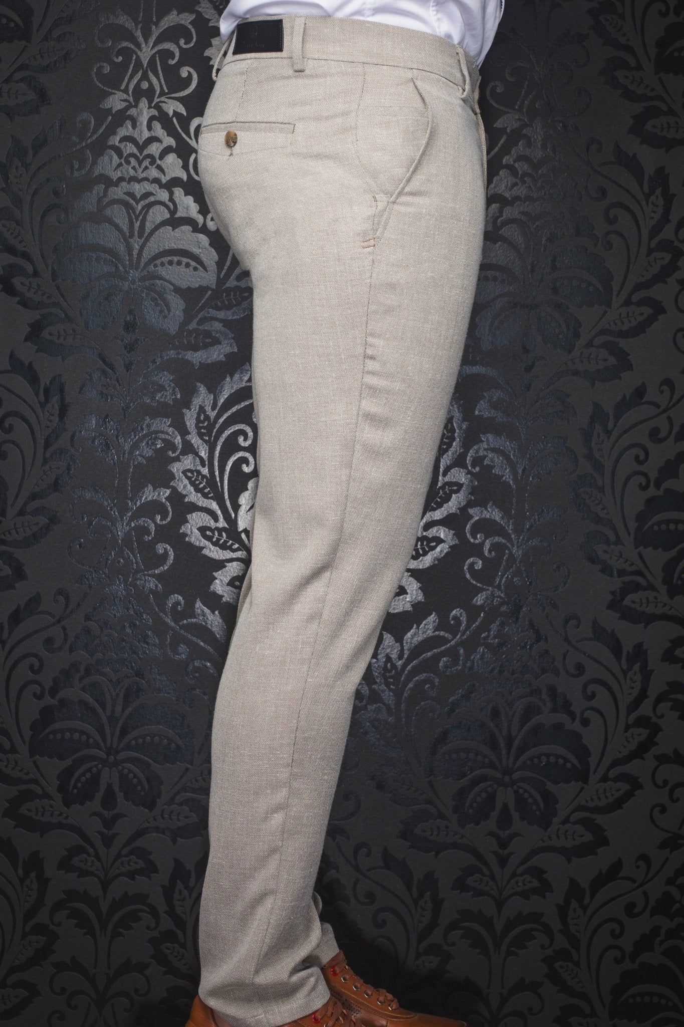 PANTALON | CASSEL - WESSON, Beige - AU NOIR