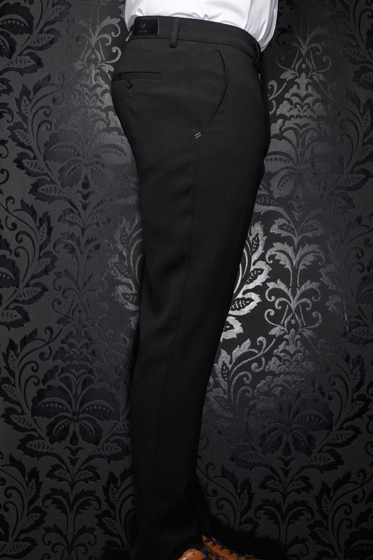 PANTALON | DAXX - WESSON, Black - AU NOIR