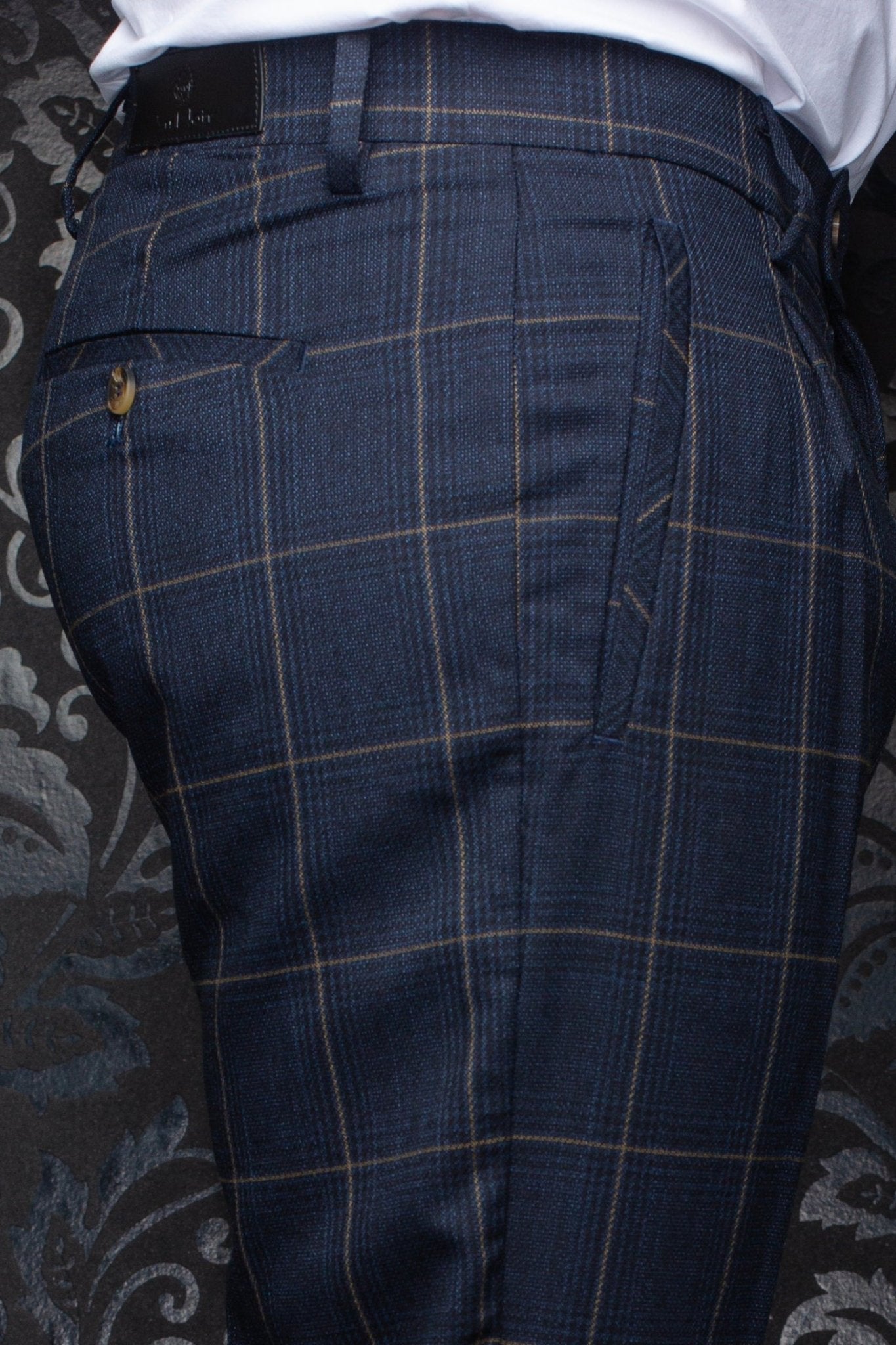 PANTALON | GEHRY-WEBLEY, Navy - AU NOIR