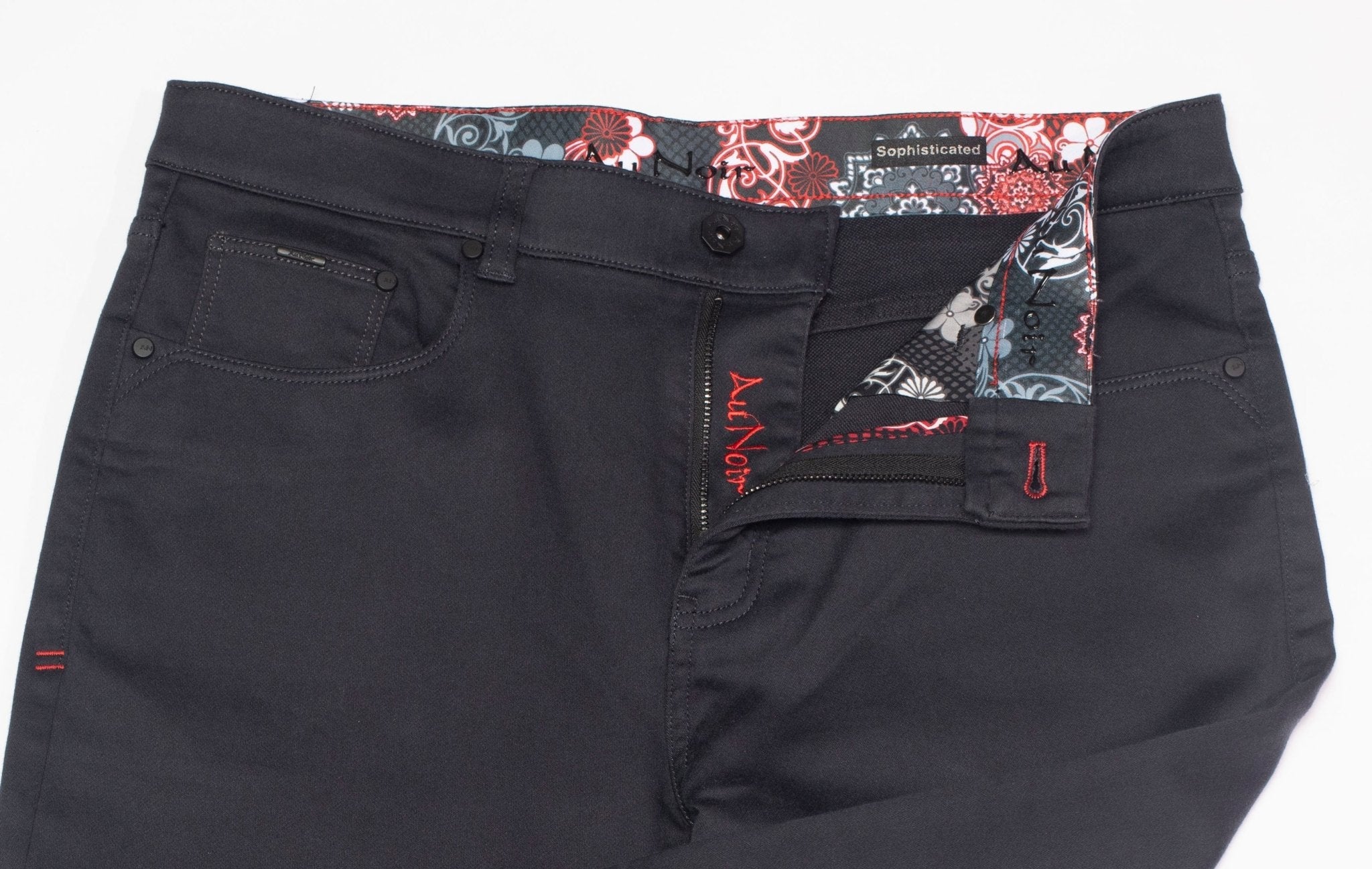 PANTALON | JOHNNY-SKC, dark grey - AU NOIR