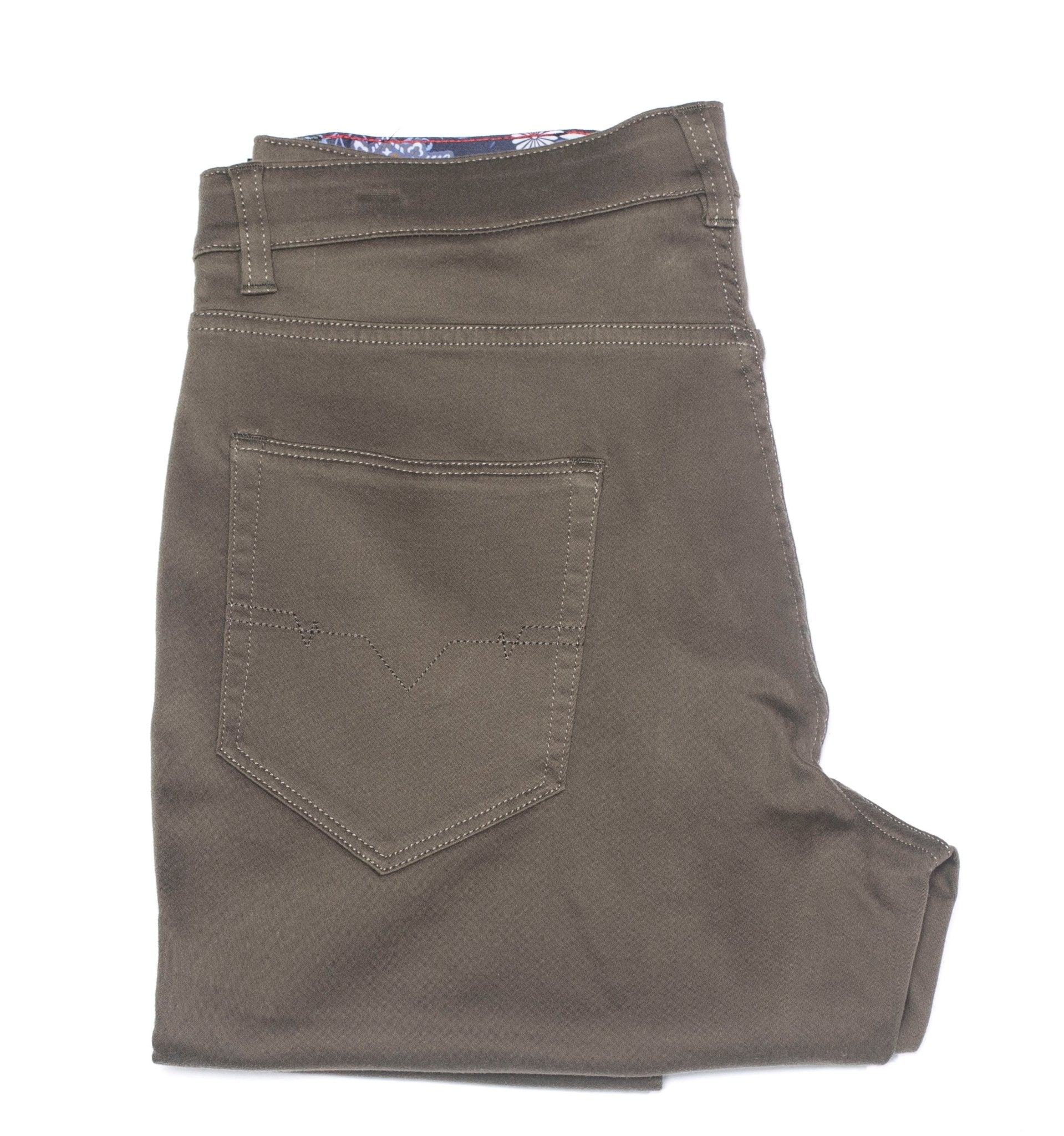 PANTALON | JOHNNY-SKC, olive - AU NOIR