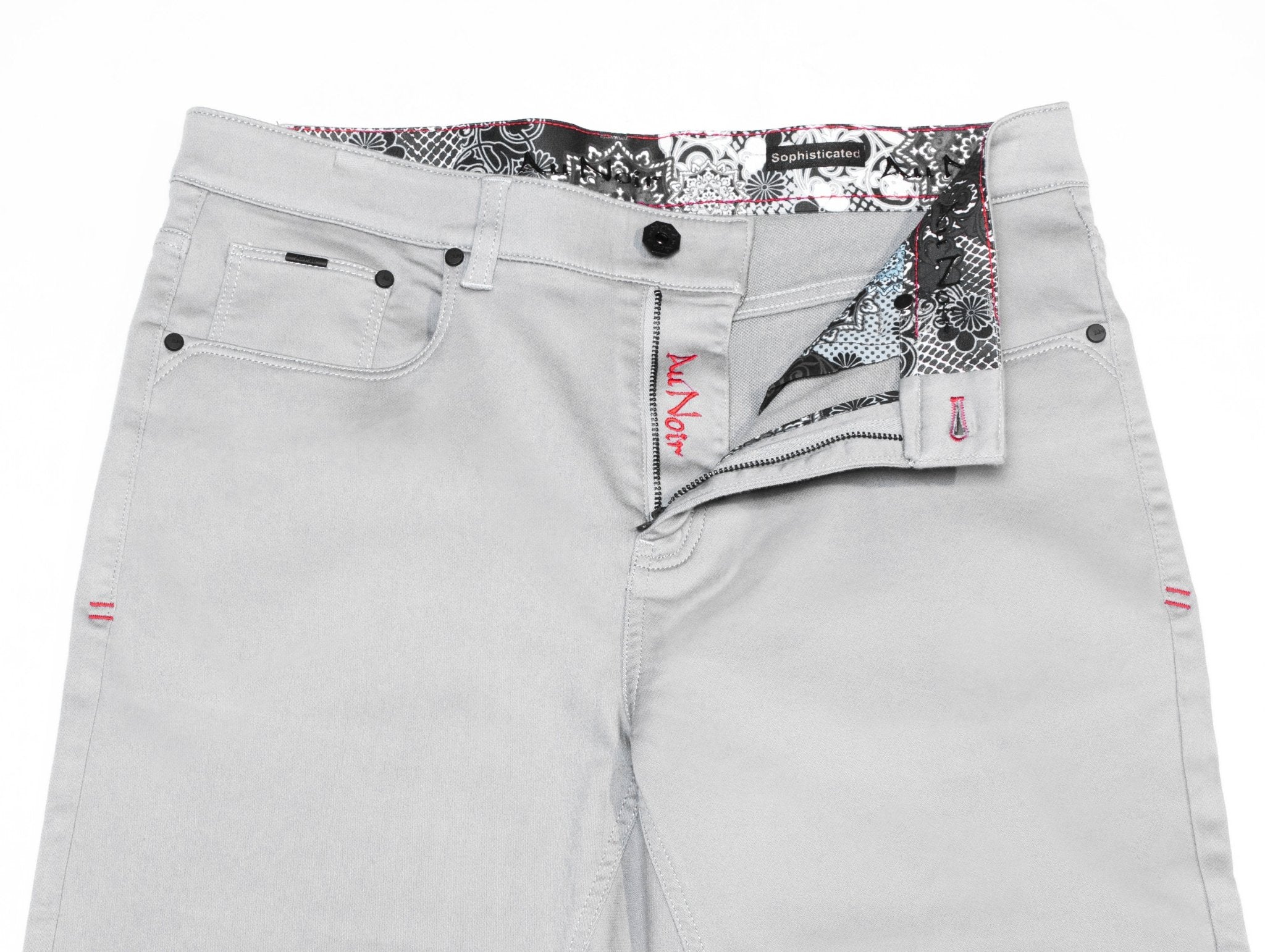 PANTALON | JOHNNY-SKC, silver - AU NOIR