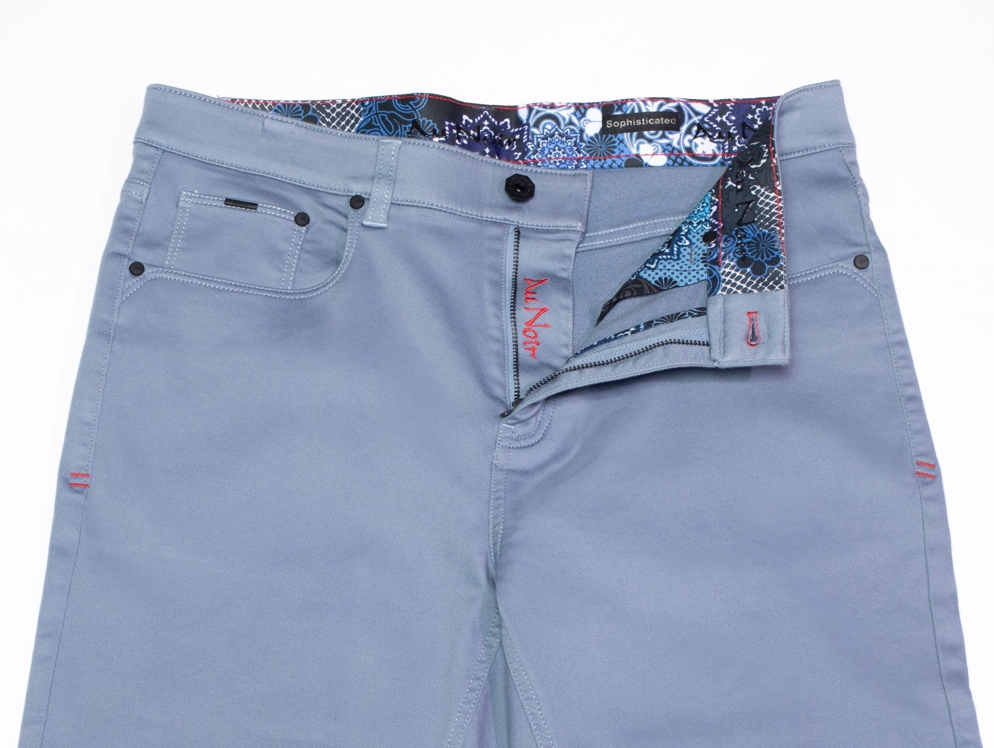 PANTALON | JOHNNY-SKC, steel blue - AU NOIR