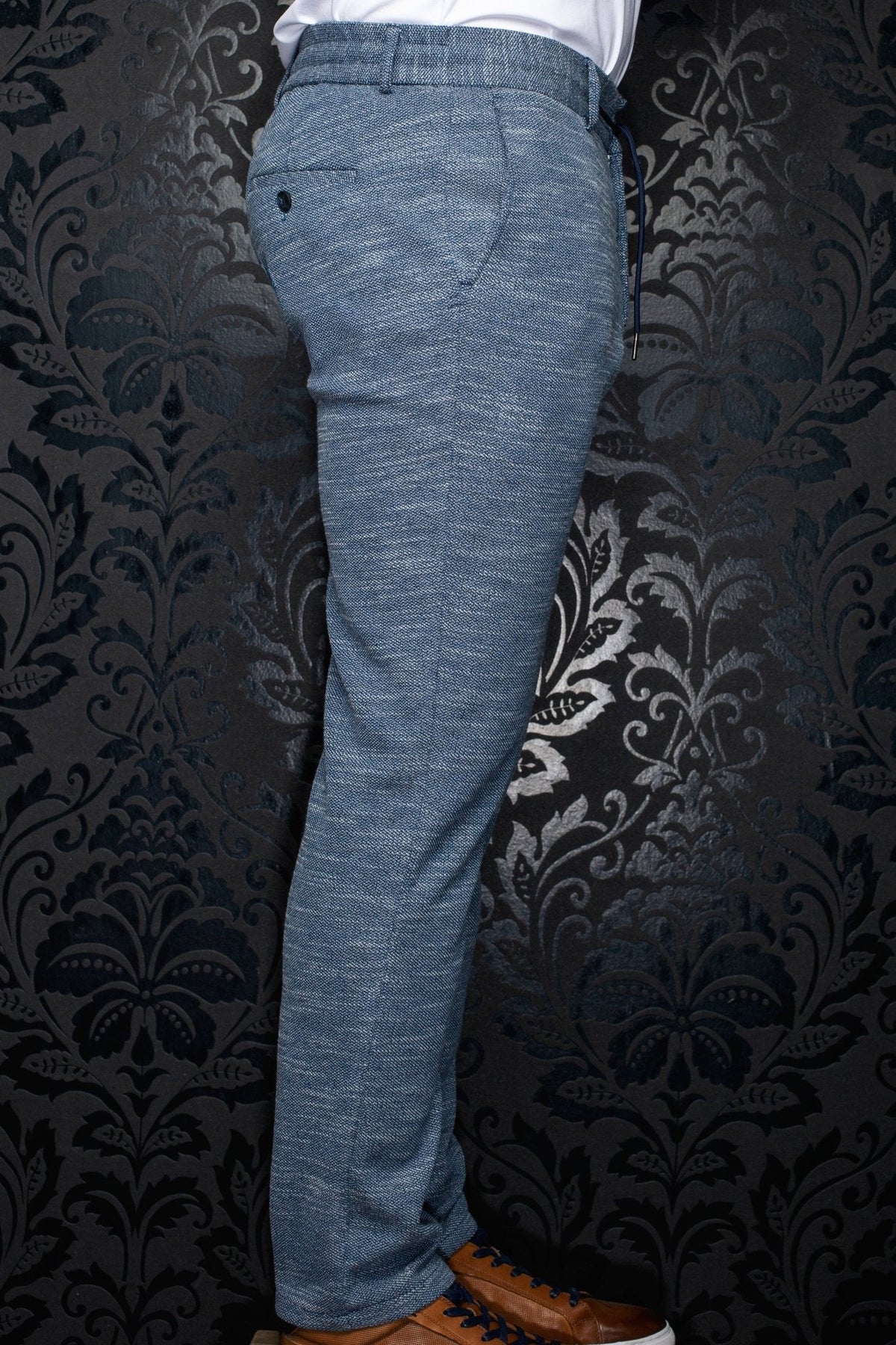 PANTALON | NOAH - SAUER, Navy - AU NOIR
