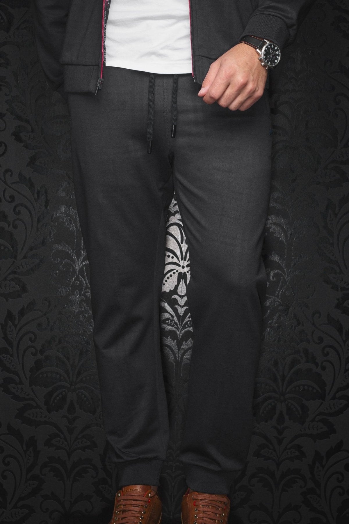 PANTALON SPORT | CARVER, Black - AU NOIR