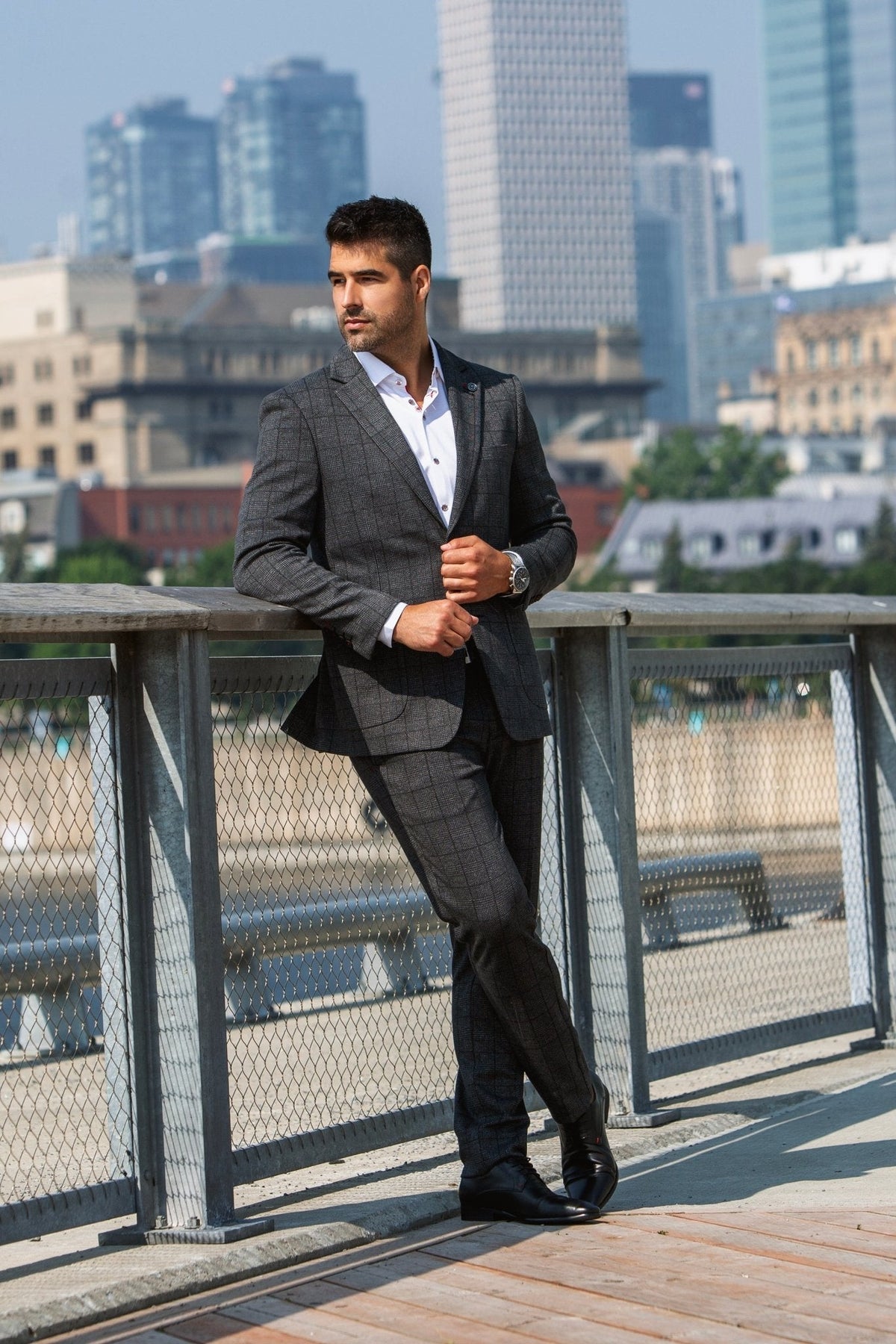 PANTALON | WEAVING - WESSON, Black - AU NOIR