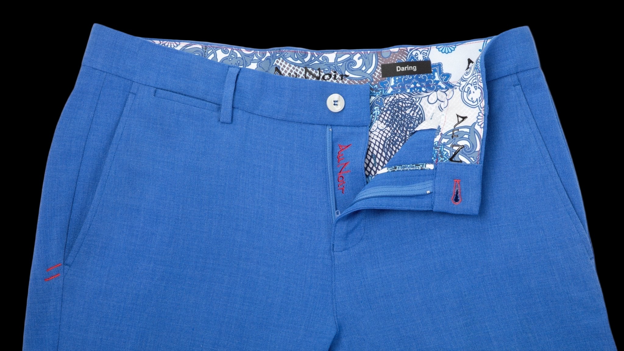 PANTALON | WESSON-LANCASTER, Cobalt - AU NOIR