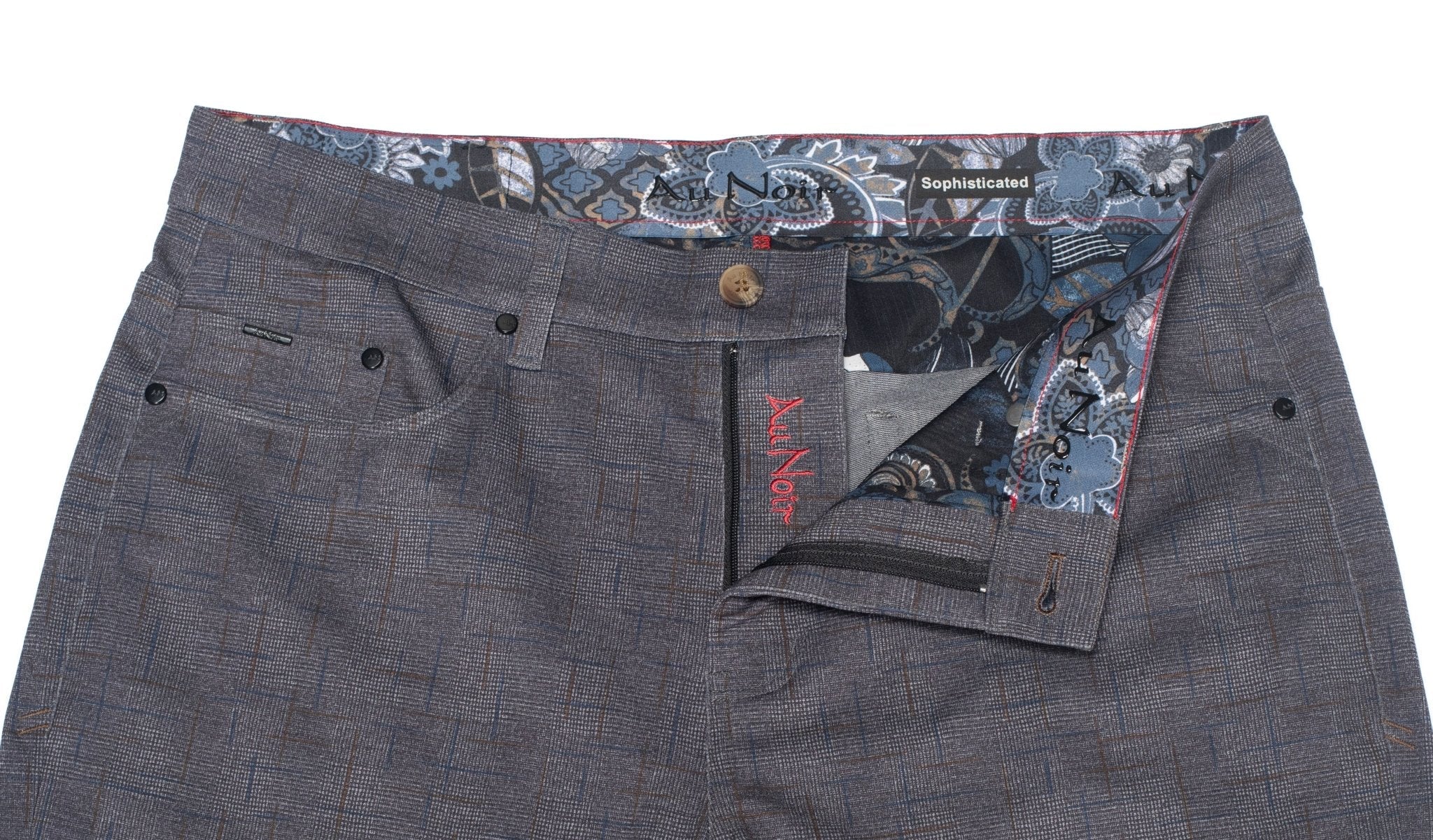 PANTALON | WINCHESTER-SIDNEY, Dark Grey - AU NOIR