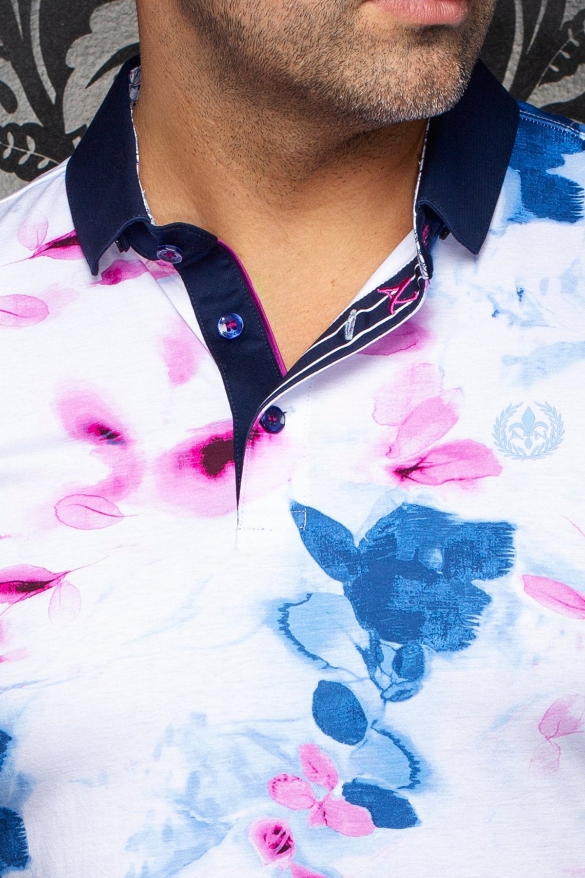 POLO | BLOSSOMRAIN, Fuchsia - AU NOIR