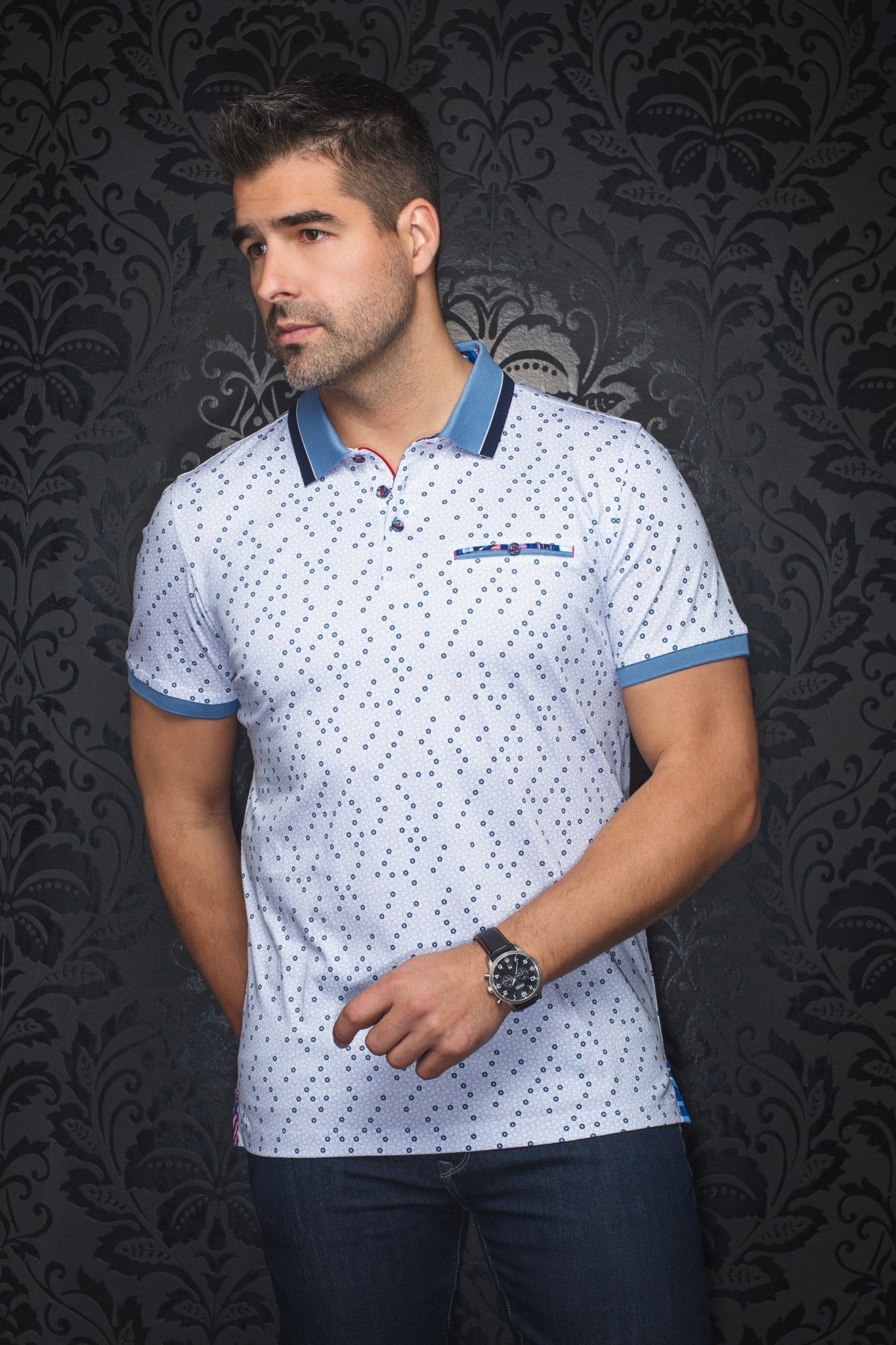 POLO | BRYLEE, Light Blue - AU NOIR