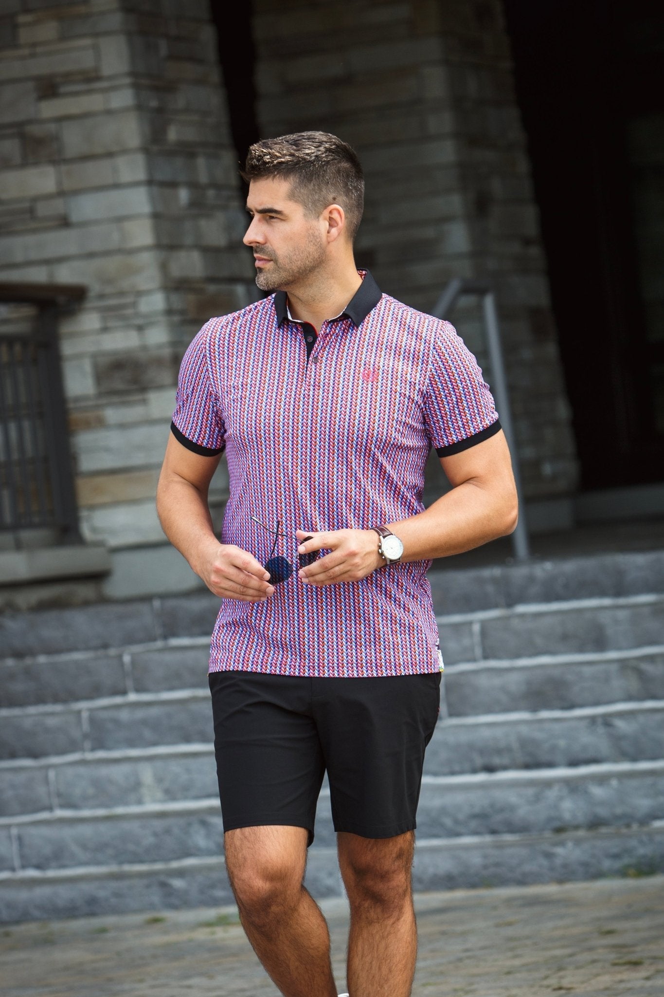 POLO | COLTER, Red - AU NOIR