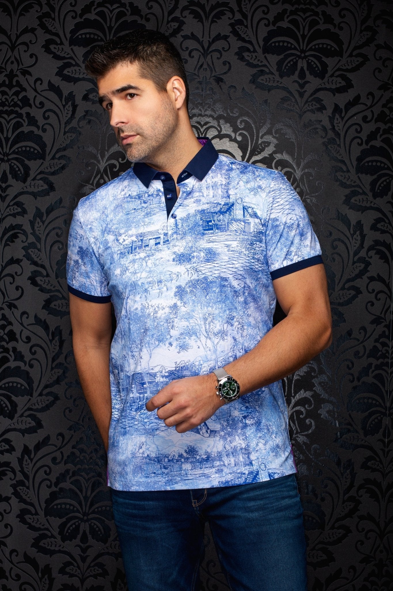 POLO | DRAINTREE, Light Blue - AU NOIR