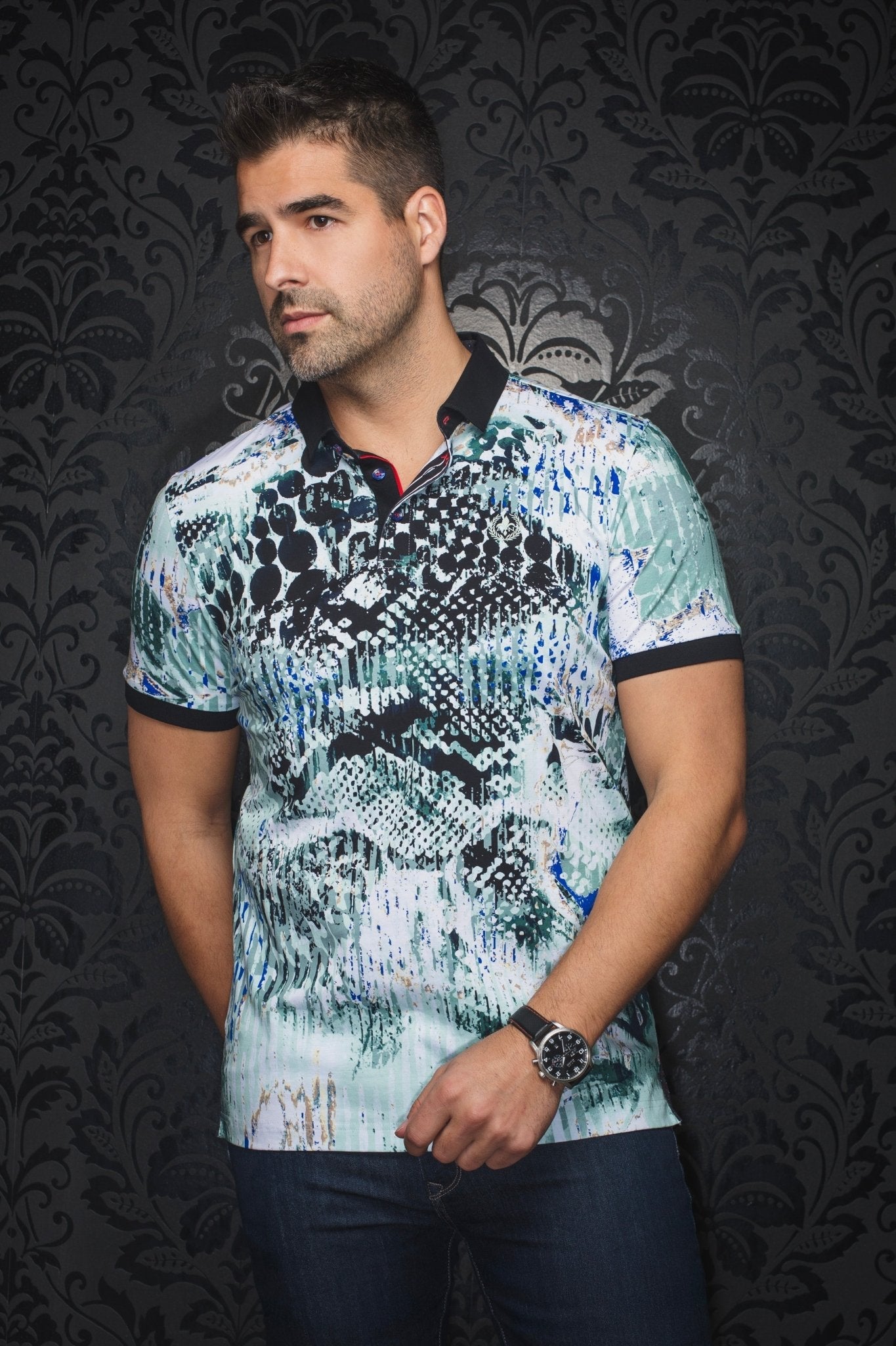 POLO | HARPER, Green - AU NOIR