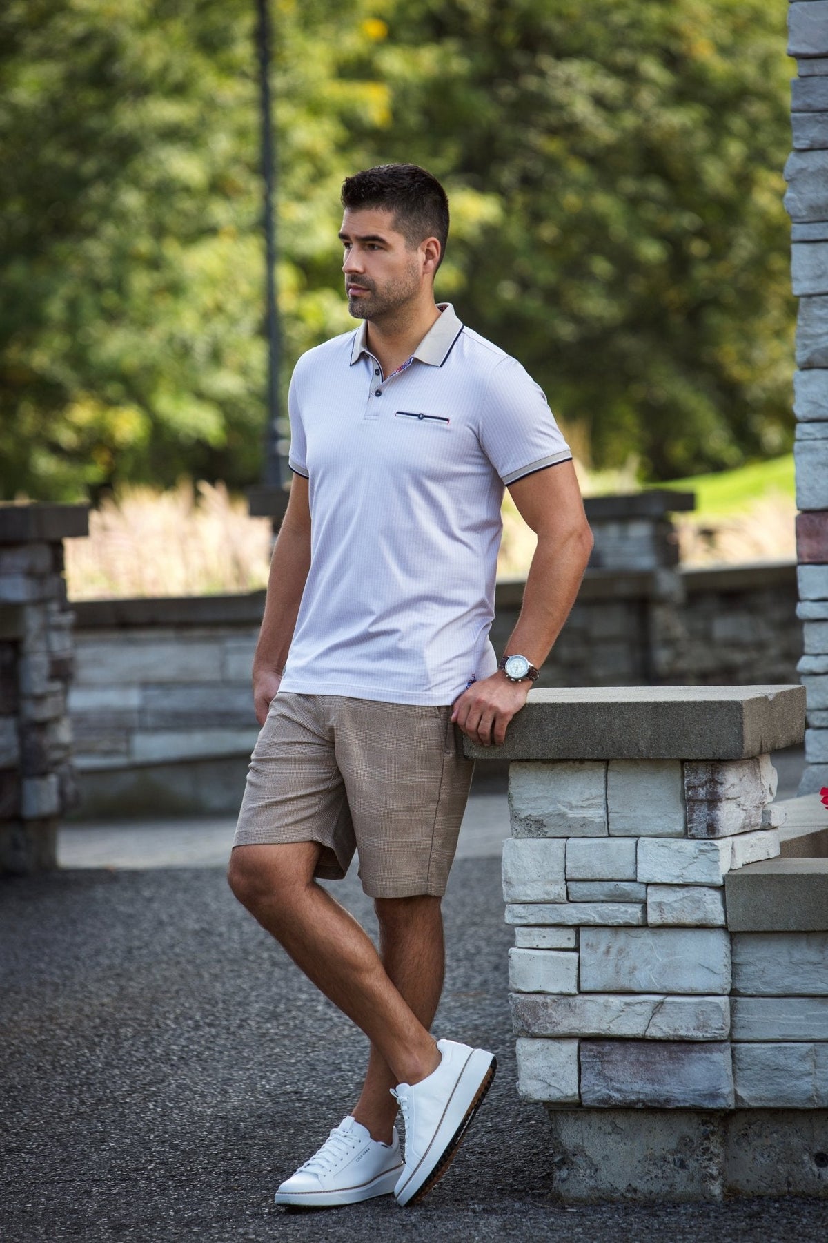 POLO | MAYBERRY, Stone - AU NOIR