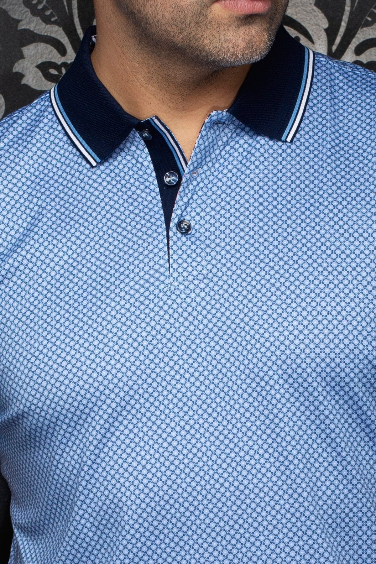 POLO | SEACLIFF, Light Blue - AU NOIR