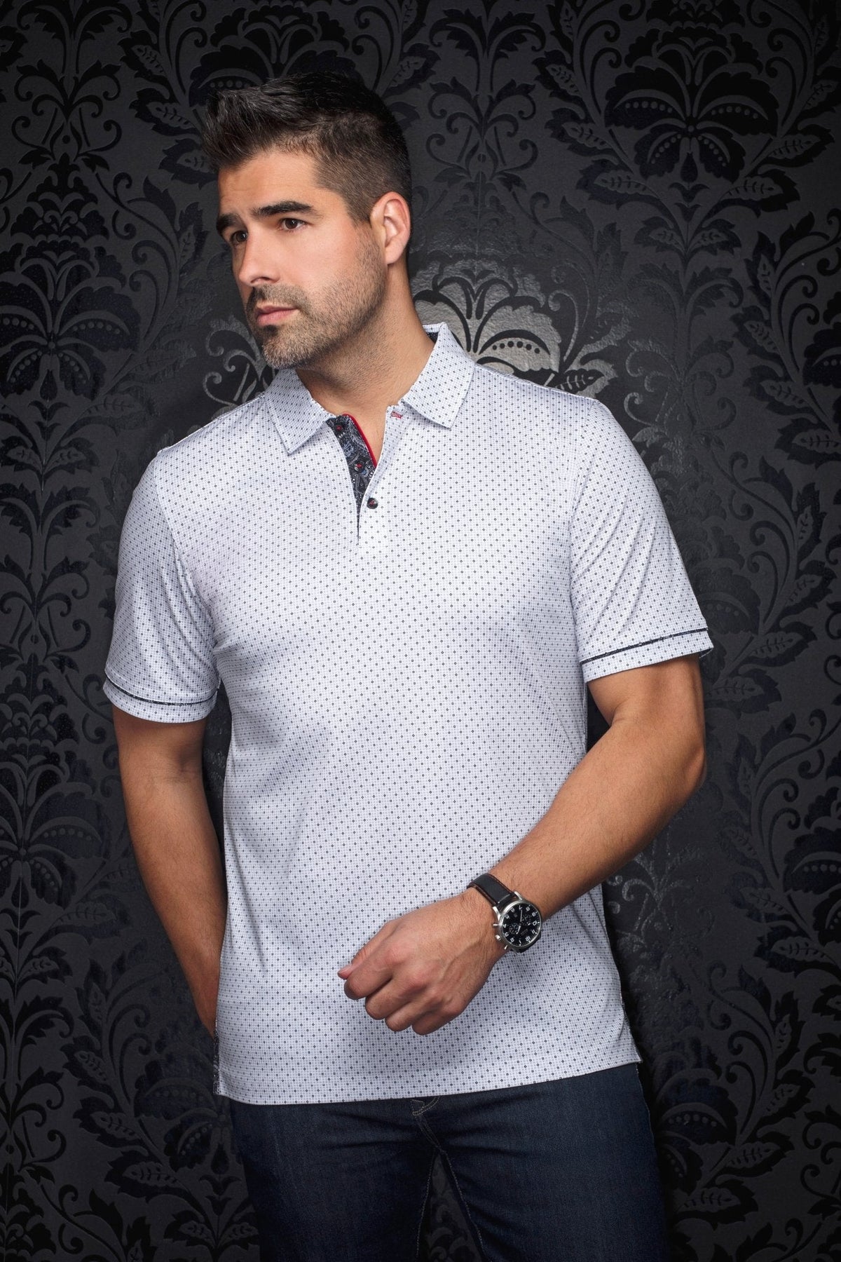 POLO | WILLYS, White Black - AU NOIR
