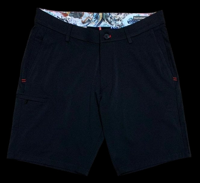 SHORTS | BAYLINER HOGAN, black - AU NOIR