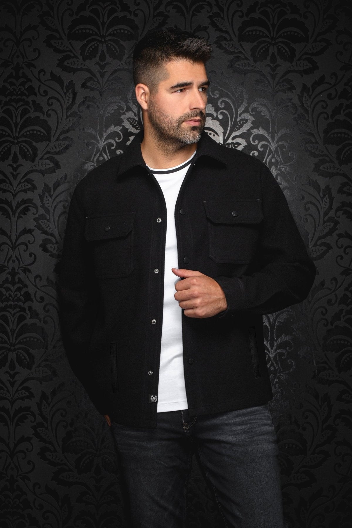 SURCHEMISE | DANALI, Black - AU NOIR