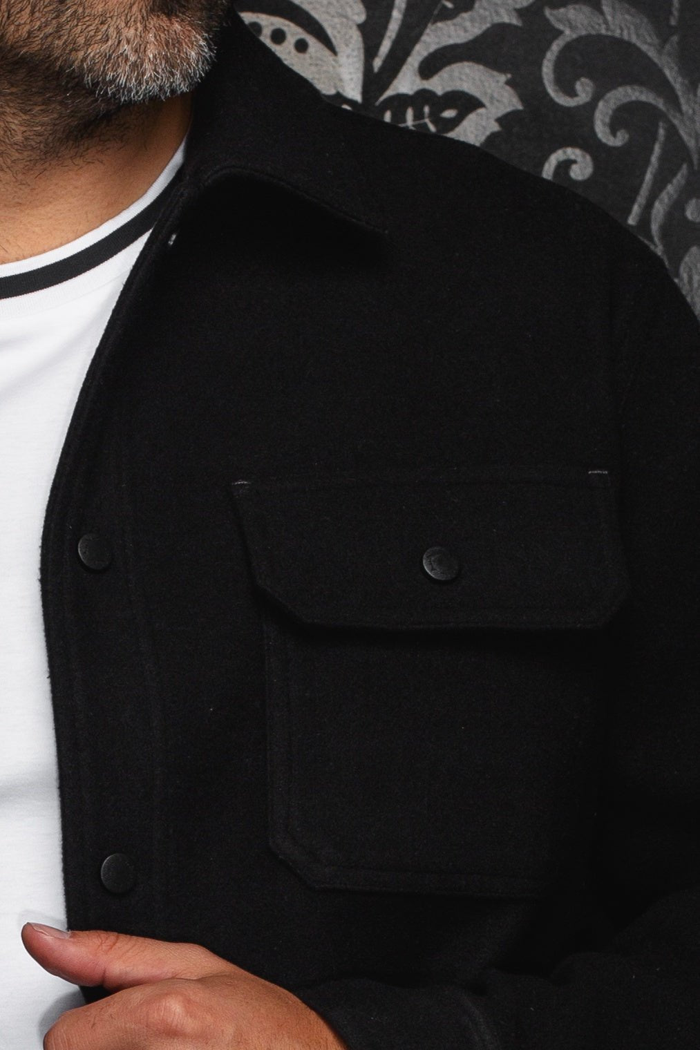 SURCHEMISE | DANALI, Black - AU NOIR