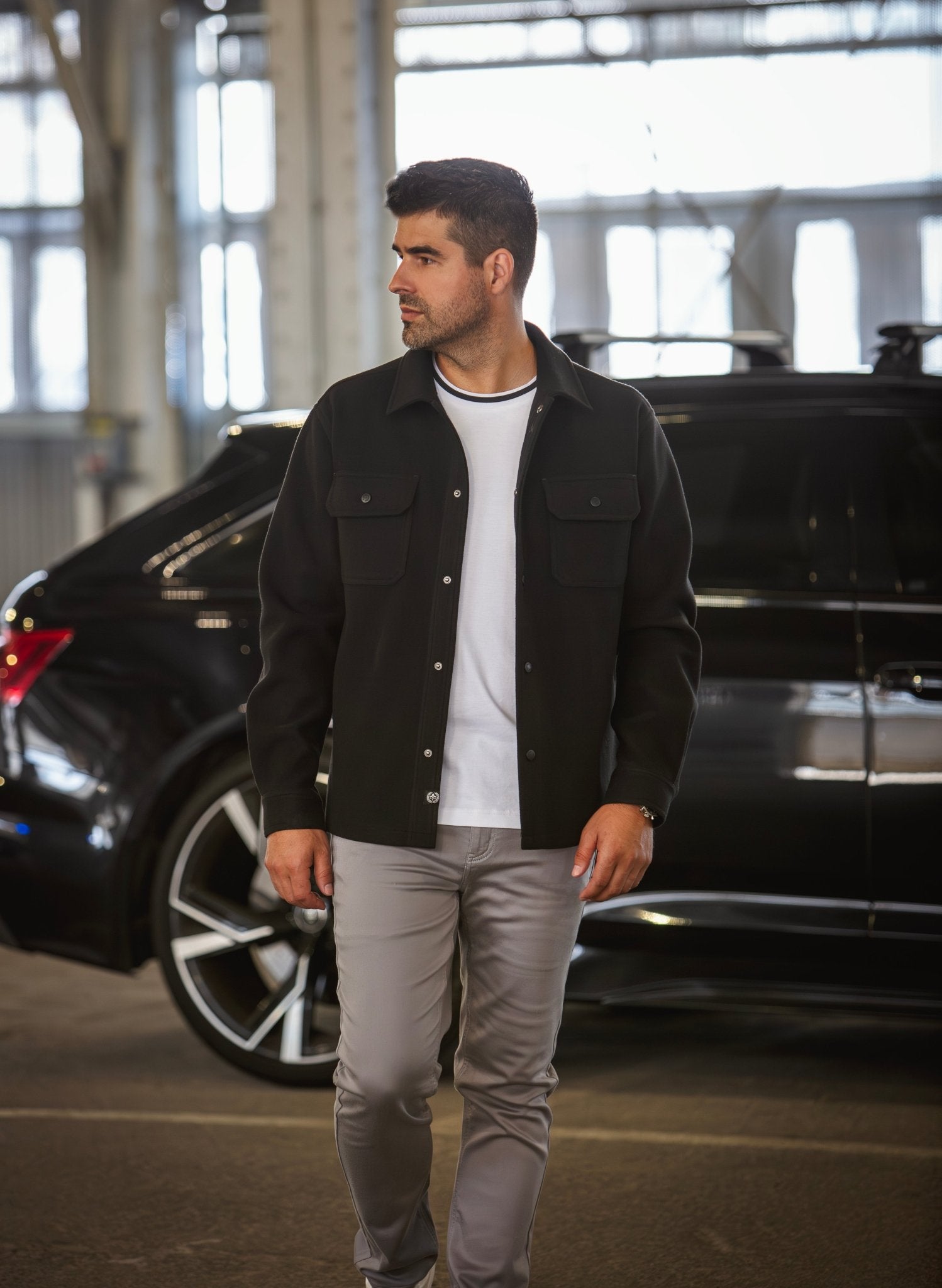 SURCHEMISE | DANALI, Black - AU NOIR