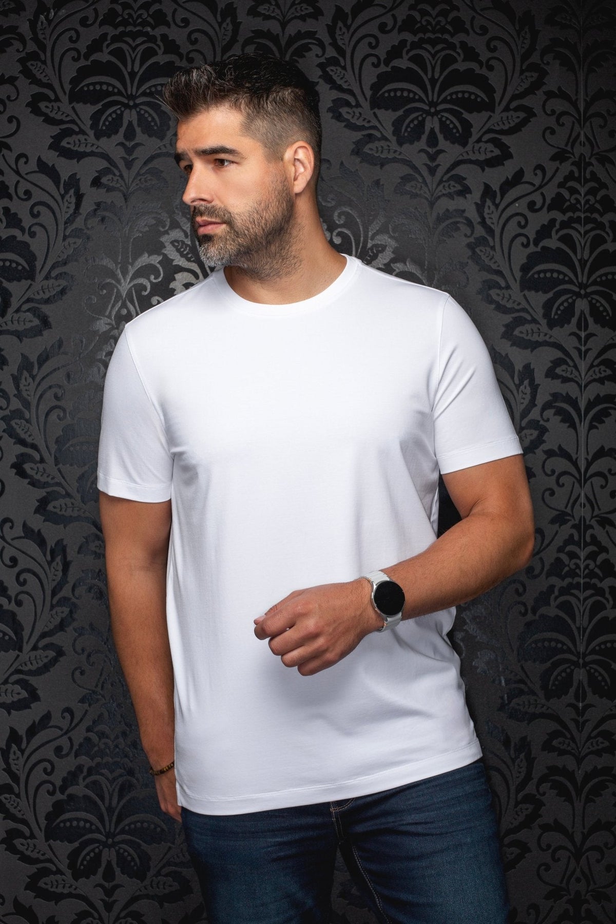T-shirt | C-MAVEN, White - AU NOIR