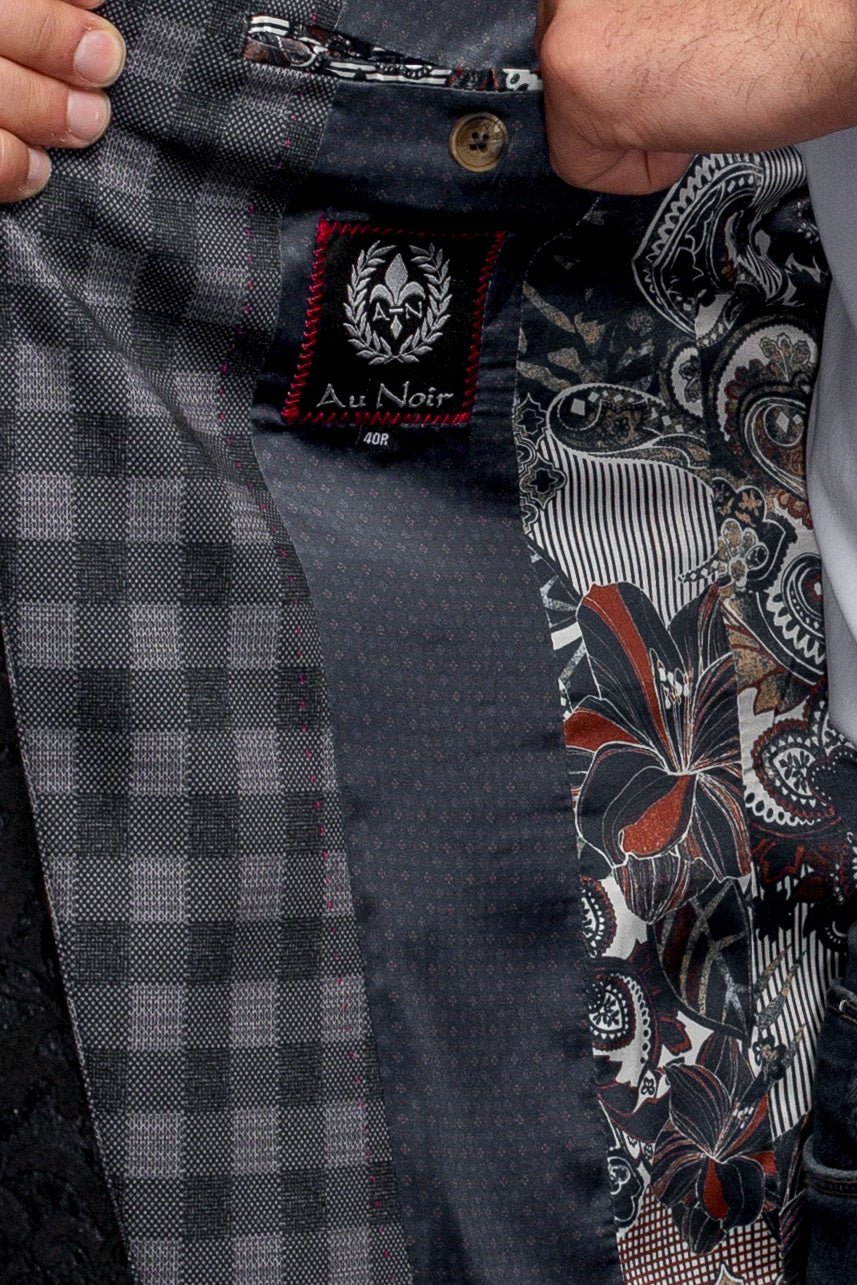 VESTON | BATEMAN, Charcoal - AU NOIR