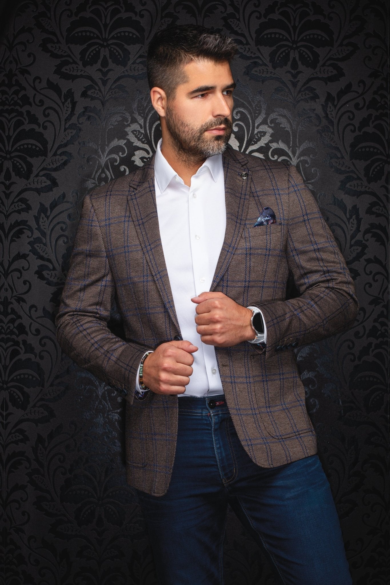 VESTON | BROSNAN, Tobacco - AU NOIR